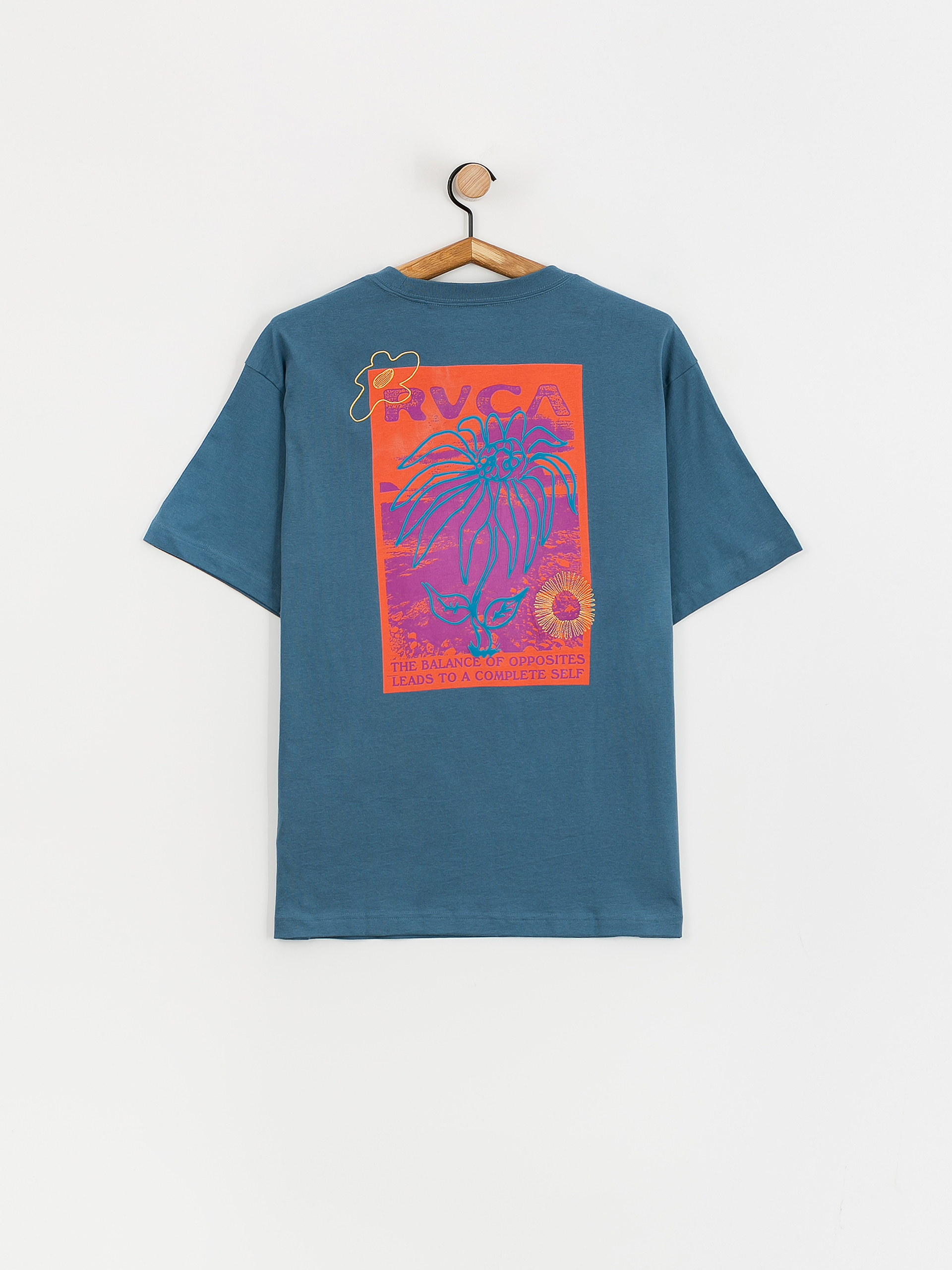 RVCA Atomic Jam T-Shirt (cool blue)