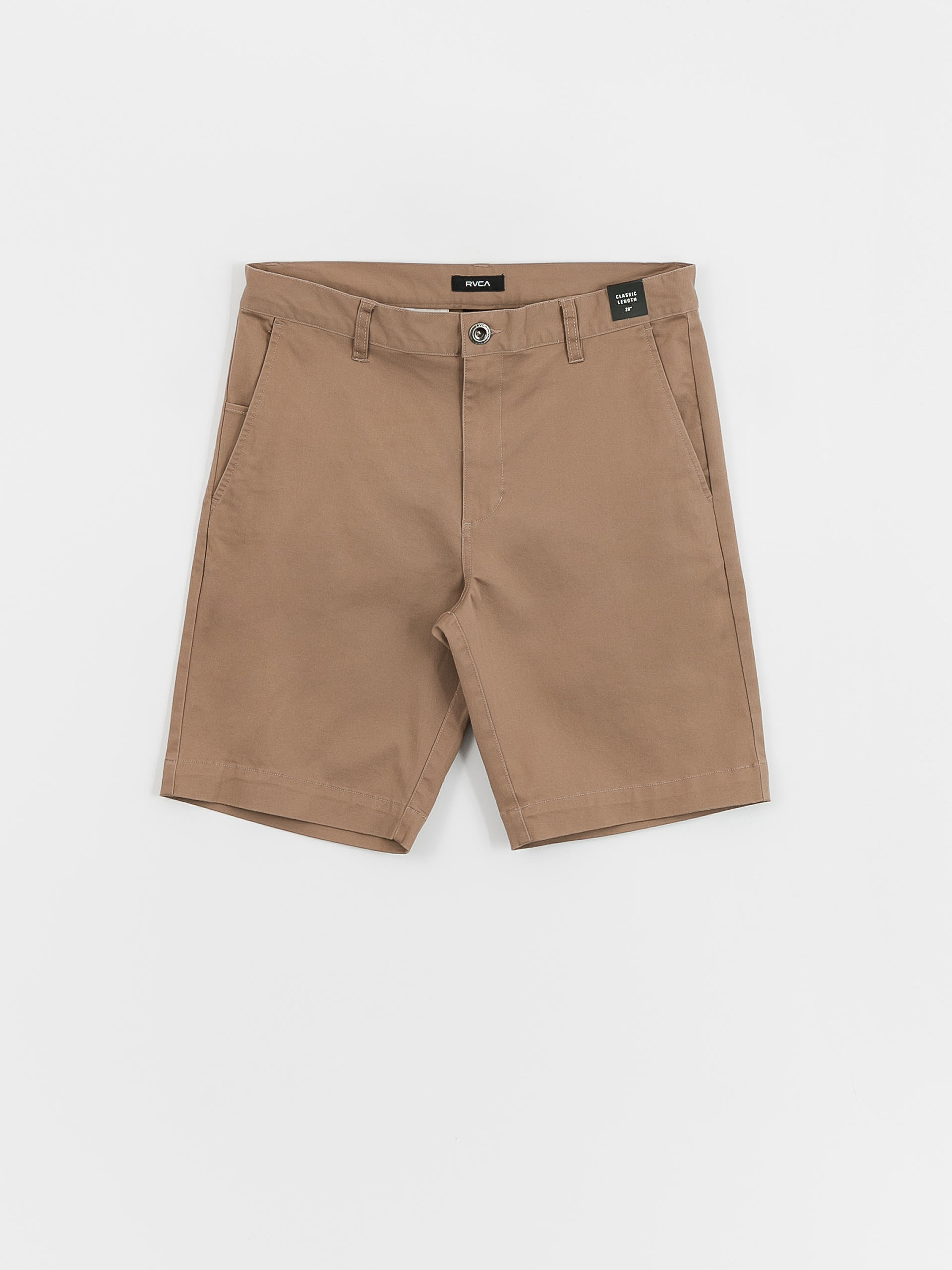 RVCA Weekend Stretch Shorts (dark khaki)