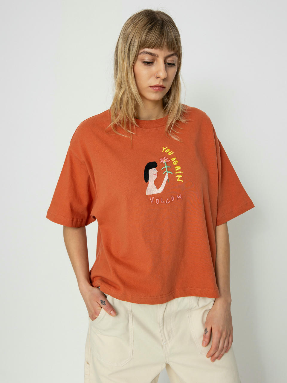 Volcom Fa Arthur Longo Wmn T-Shirt (rosewood)