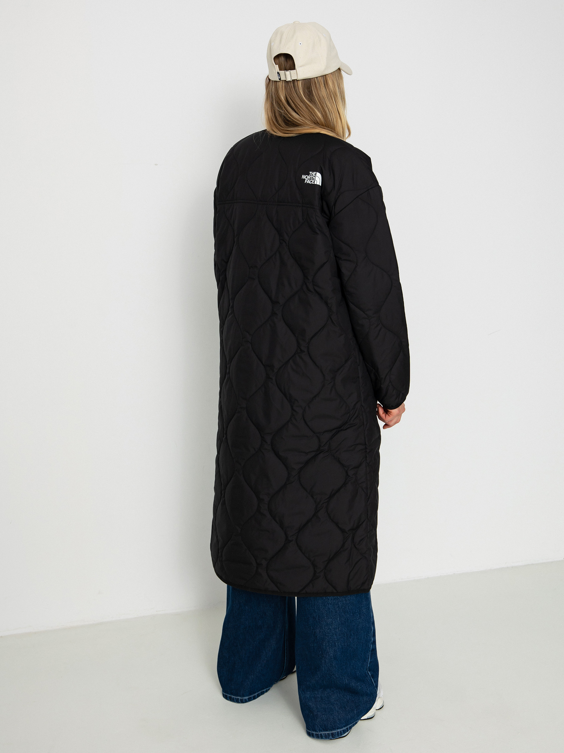 The North Face Jacket Ampato Quilted Liner Long Wmn (tnf black)