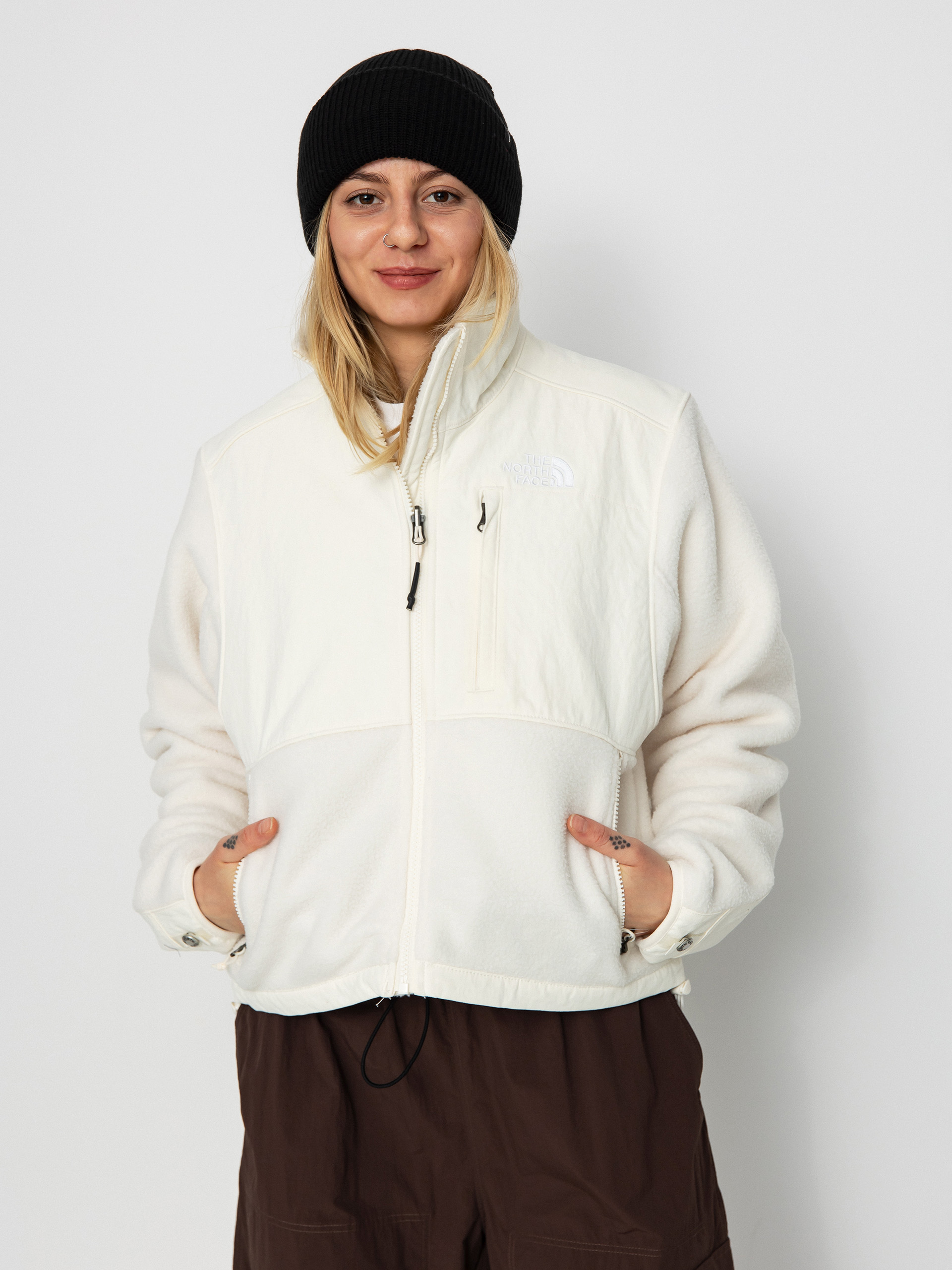 The North Face Ripstop Denali Jacke Wmn (white dune)