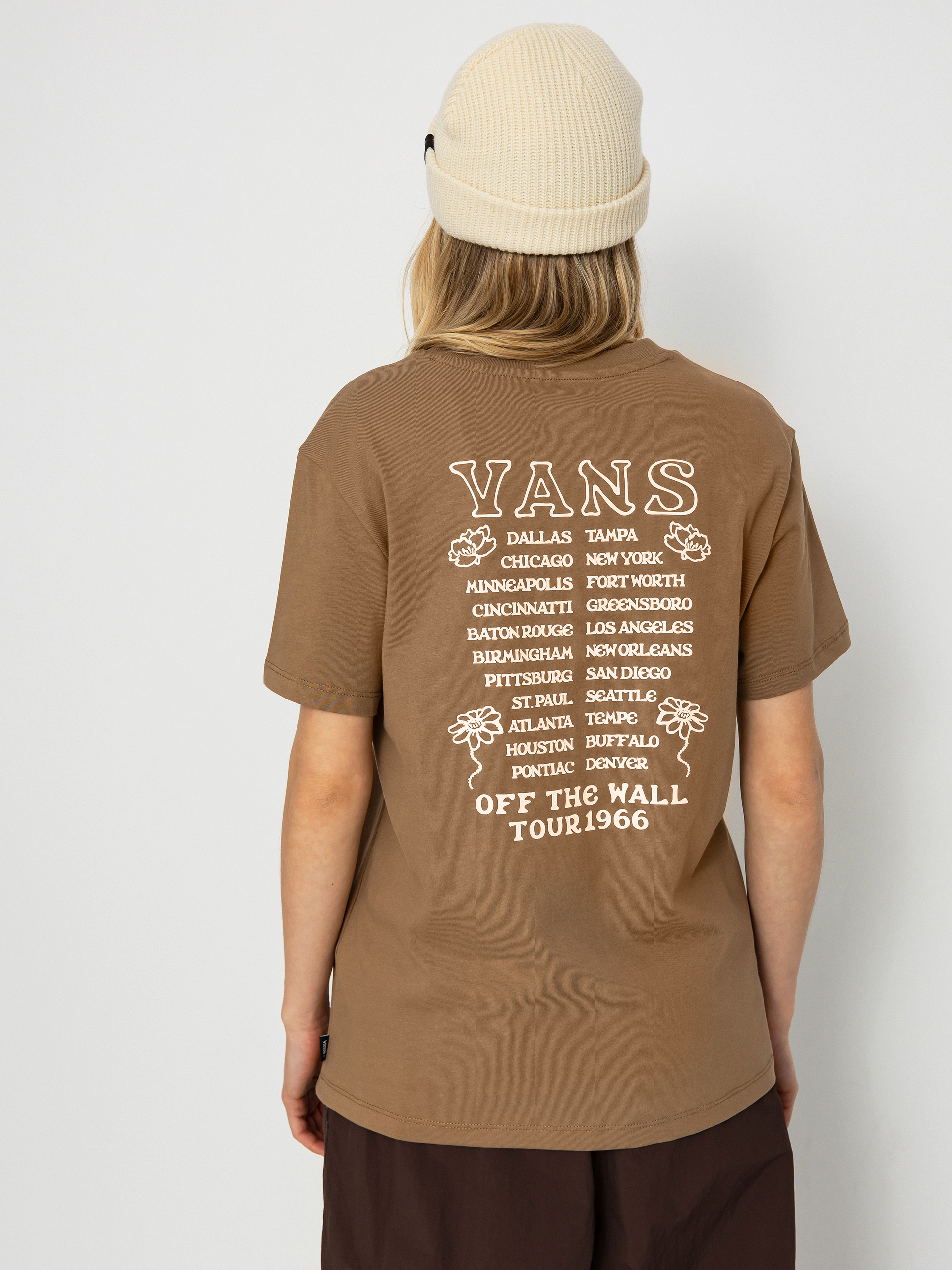 Vans Yesterdays Bff T-shirt Wmn (otter)