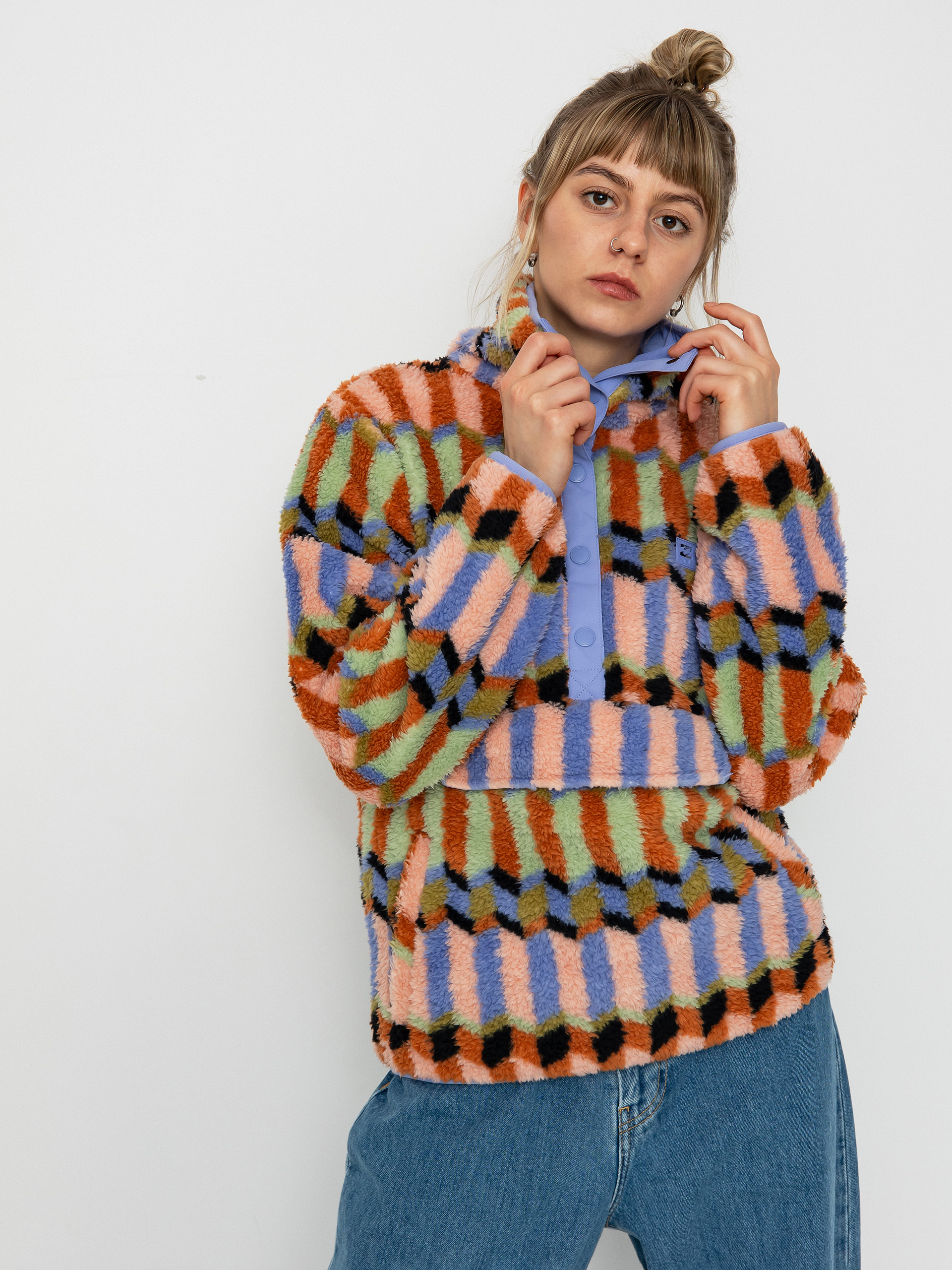 Damen Billabong Switchback Fleece jacke (multi)