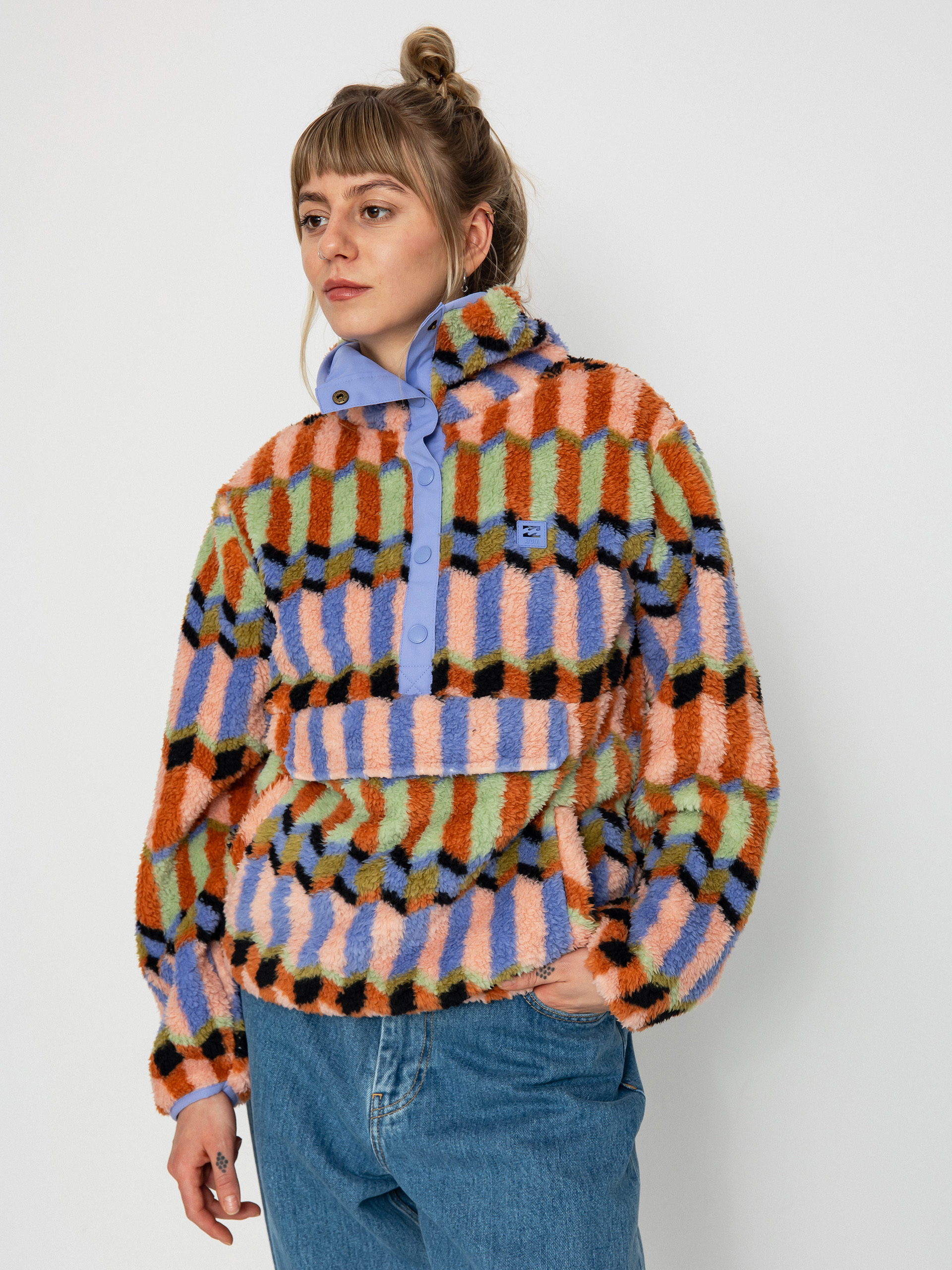 Damen Billabong Switchback Fleece jacke (multi)