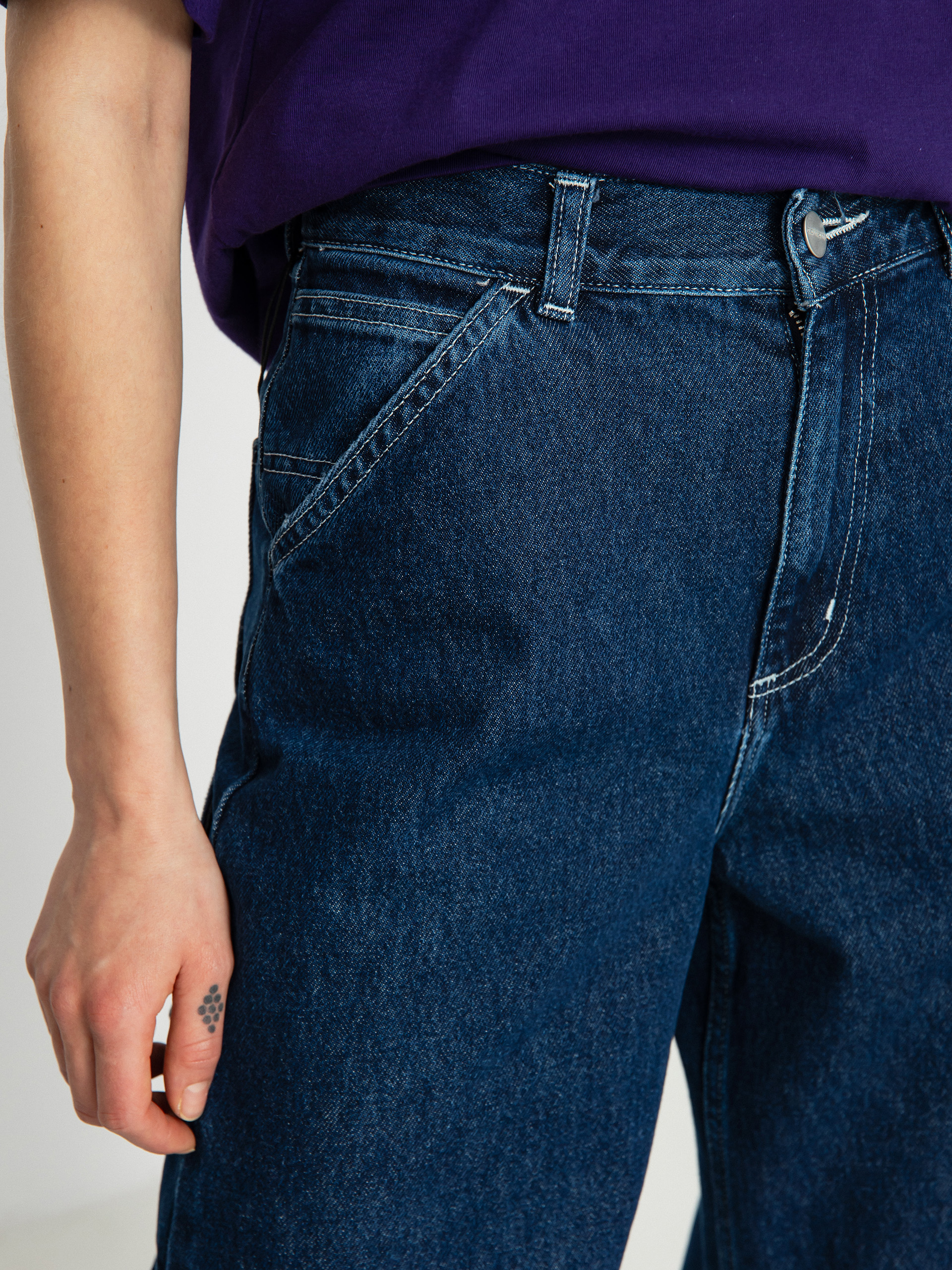 Carhartt WIP Jens Hose Wmn (blue)