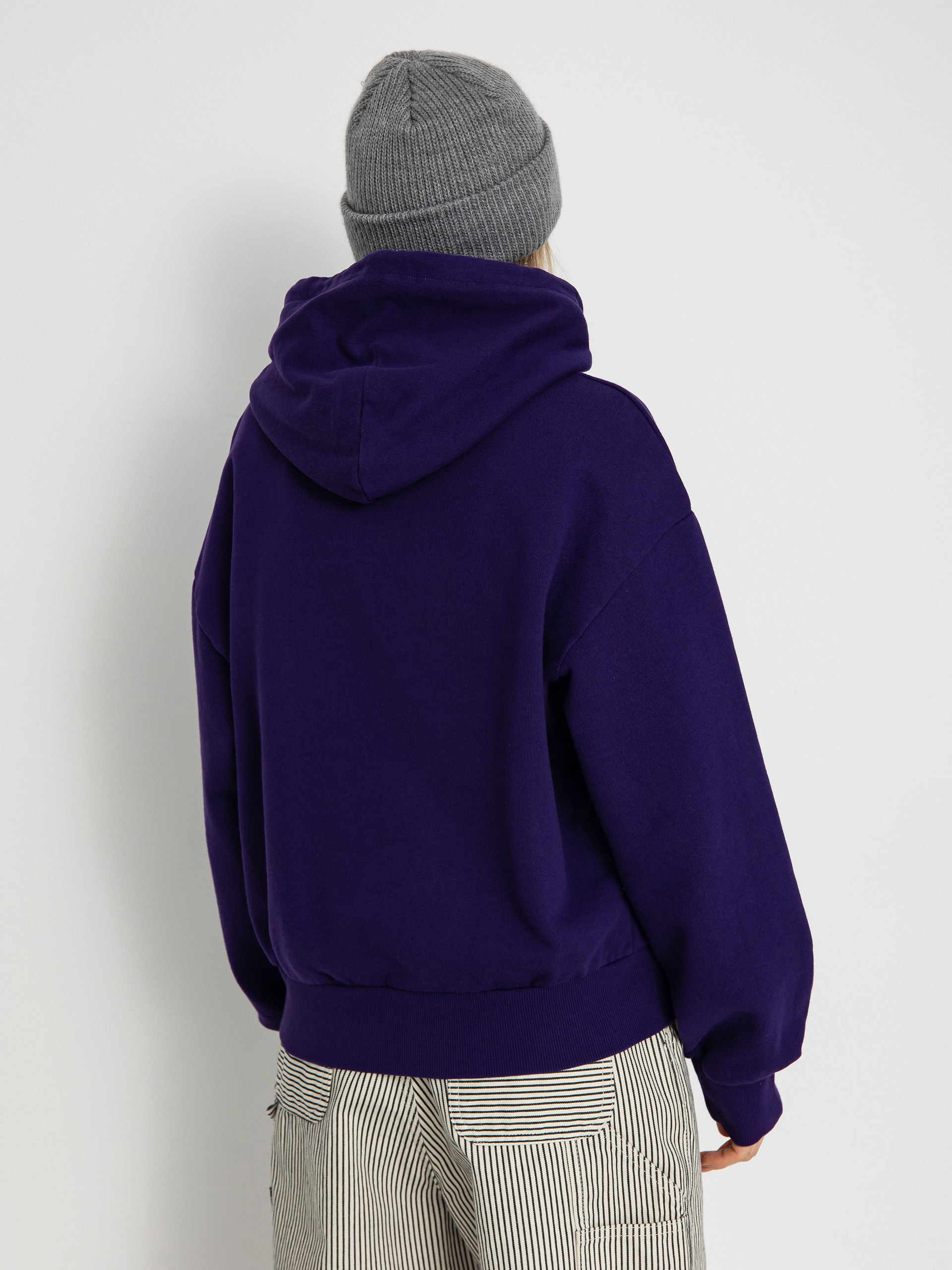 Carhartt WIP Casey HD Hoodie Wmn (tyrian/silver)