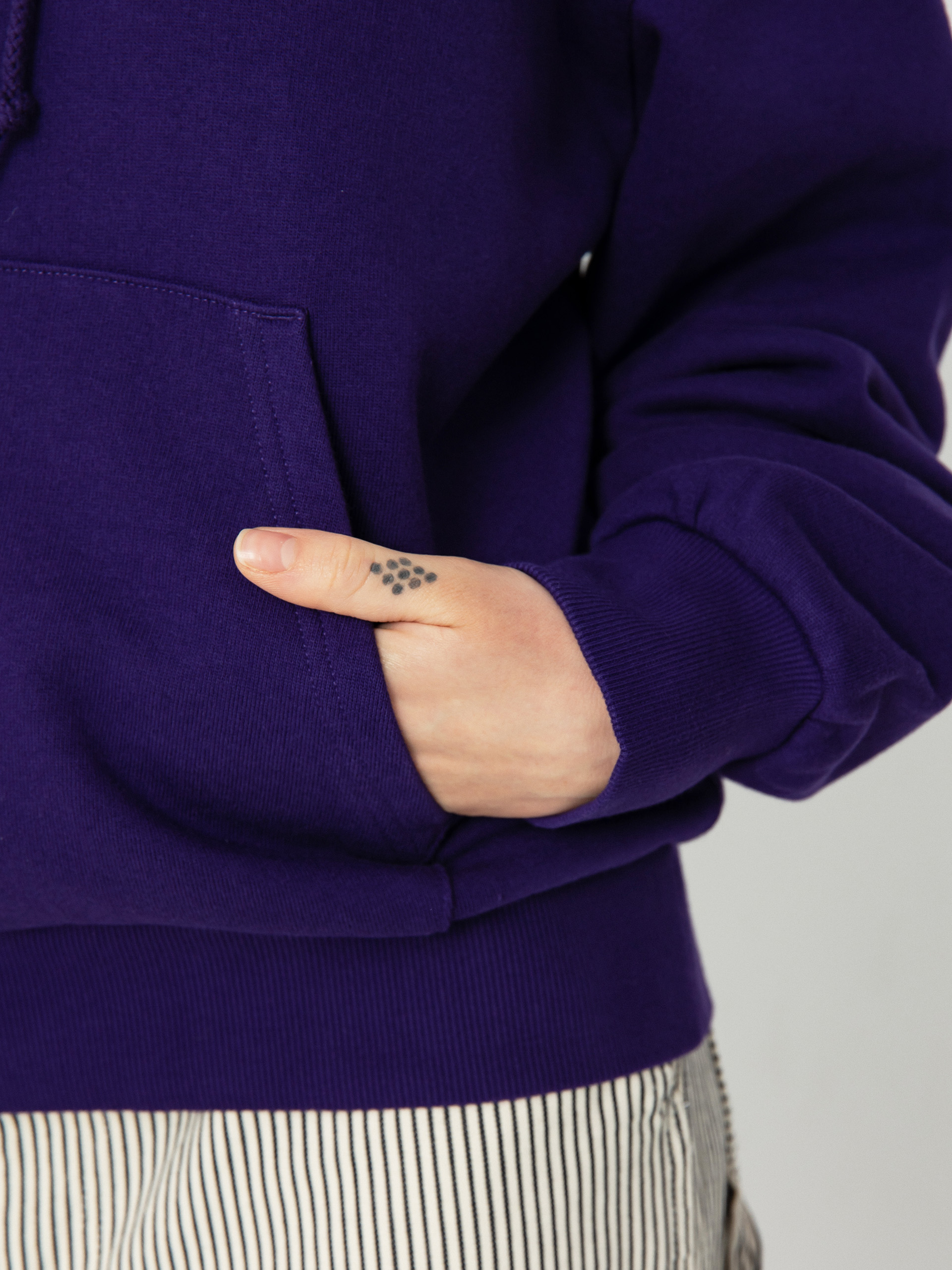 Carhartt WIP Casey HD Hoodie Wmn (tyrian/silver)