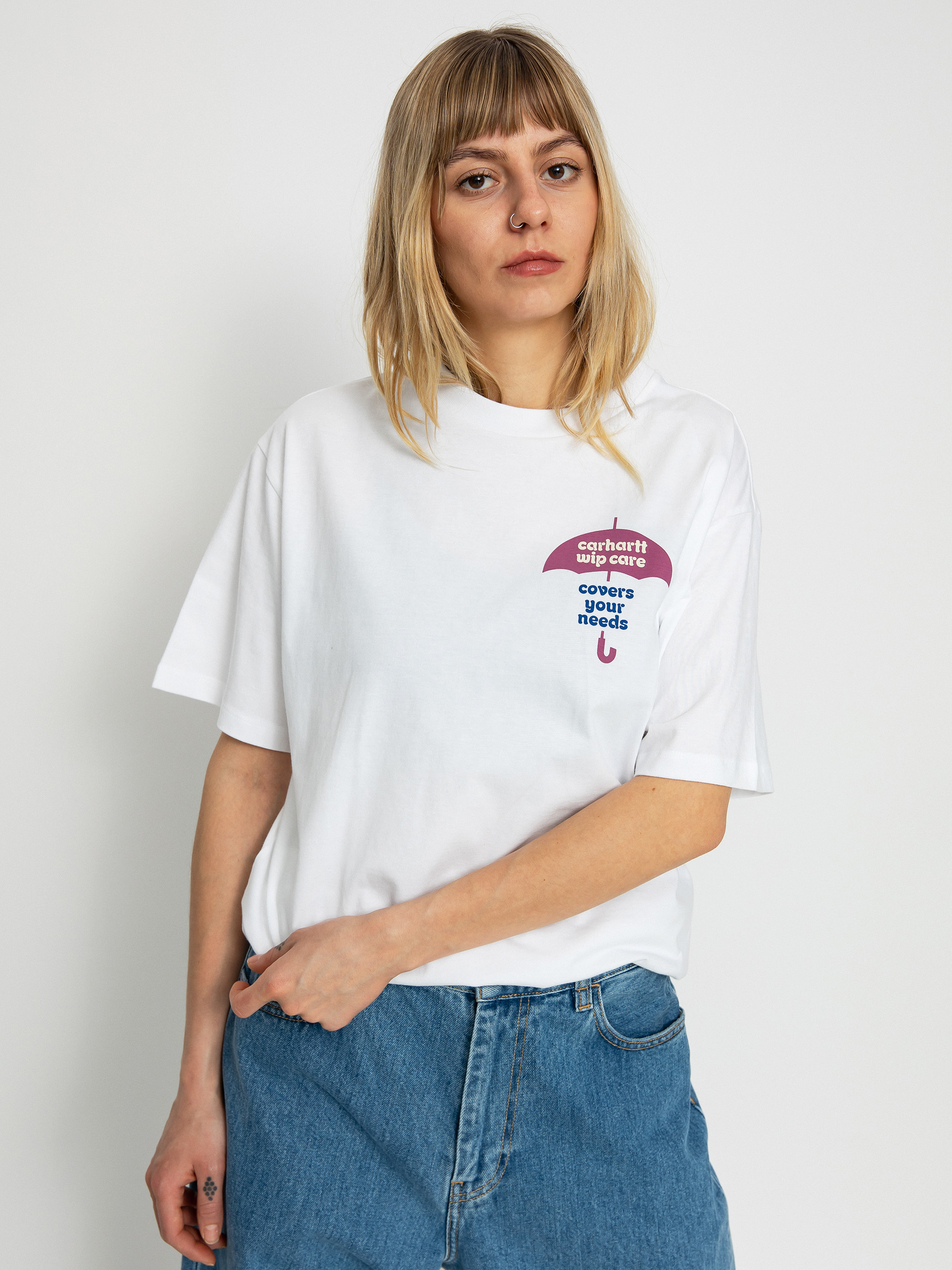 Carhartt WIP Cover T-shirt Wmn (white)