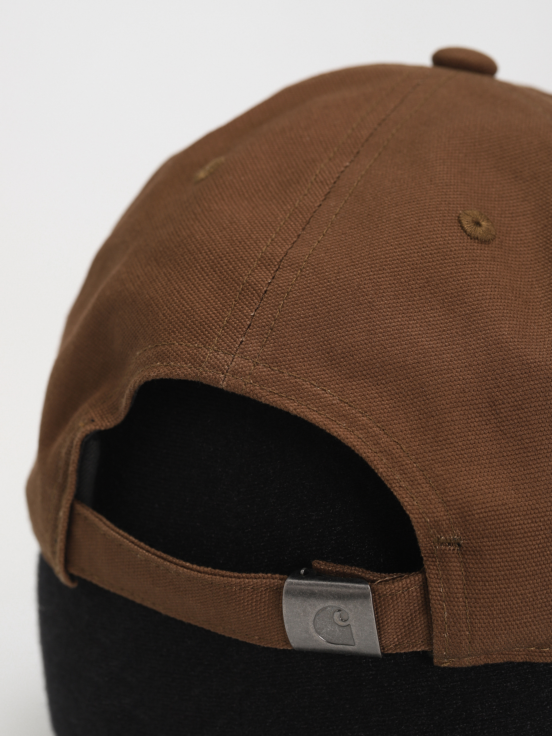 Carhartt WIP Canvas Script Cap (lumber/white)