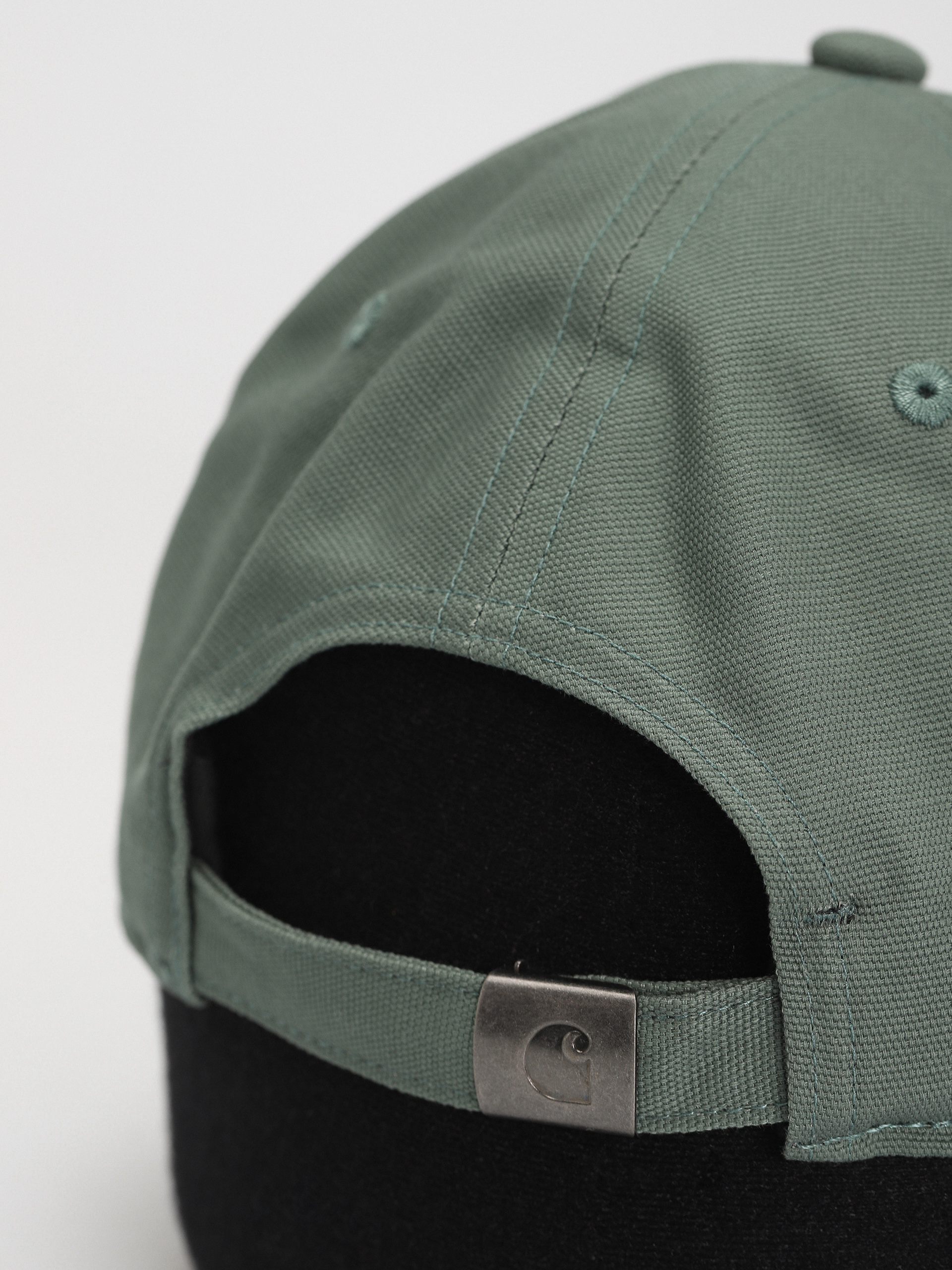 Carhartt WIP Canvas Script Cap (park/white)