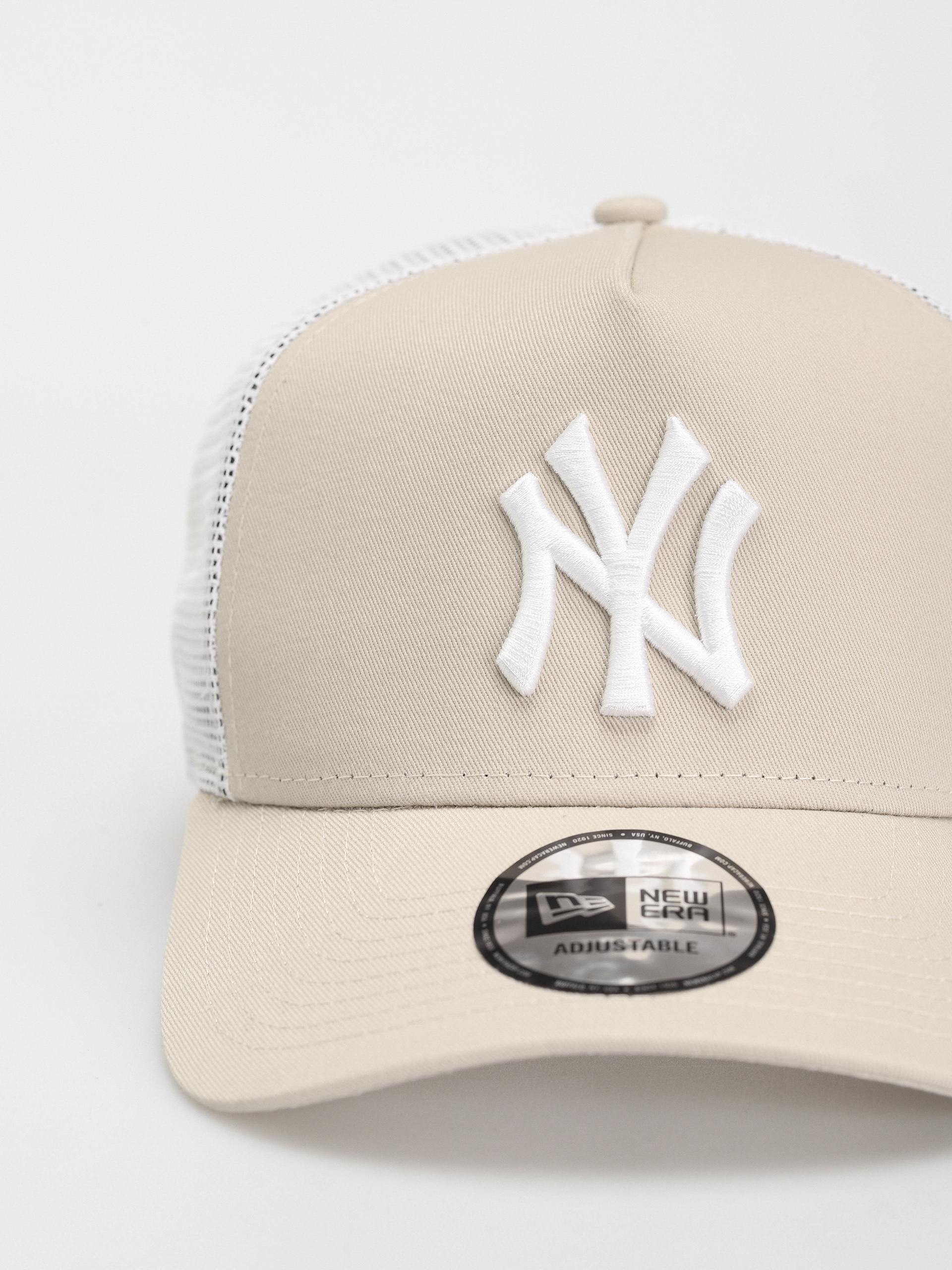 New Era League Essential 9Forty Af Trucker New York Yankees Cap (stone/white)