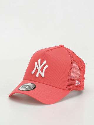 New Era League Essential Trucker New York Yankees Cap (red)