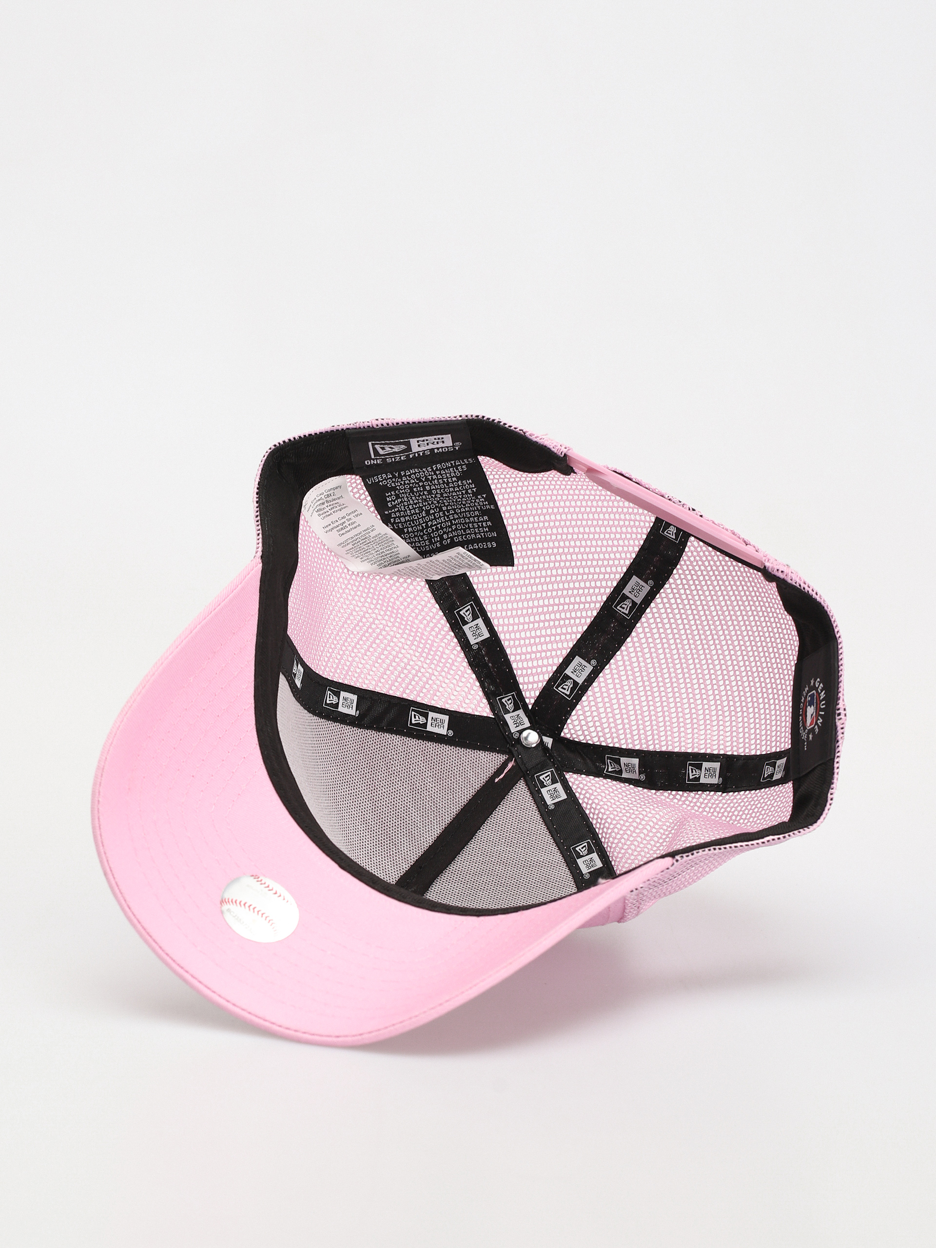 New Era League Essential Trucker New York Yankees Cap (pink)