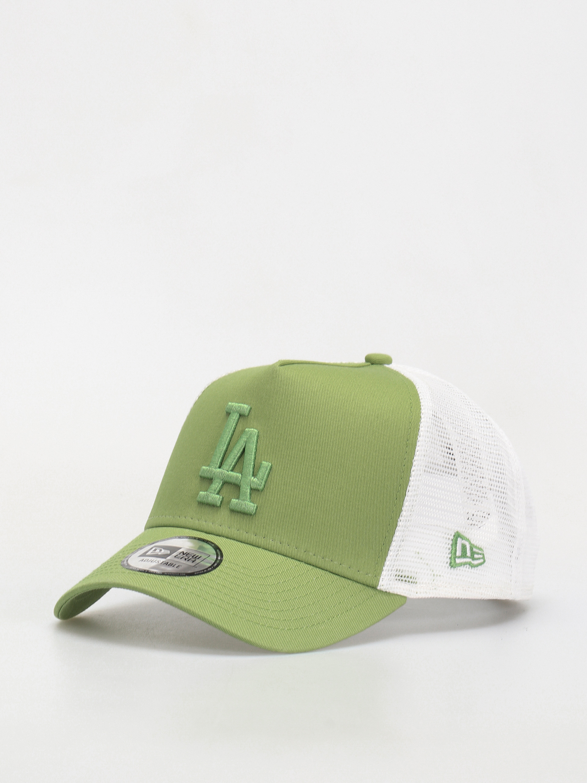 New Era League Essential Trucker Los Angeles Dodgers Cap green