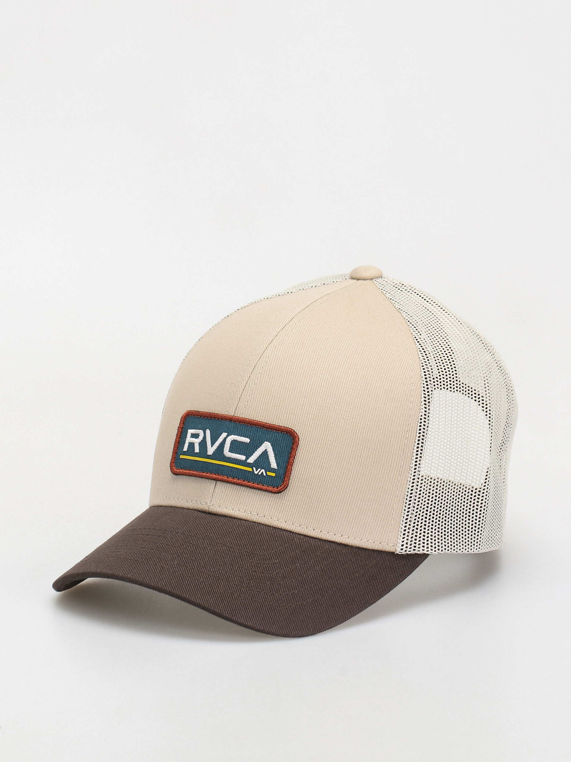 RVCA Ticket Trucker III Cap (dark khaki)