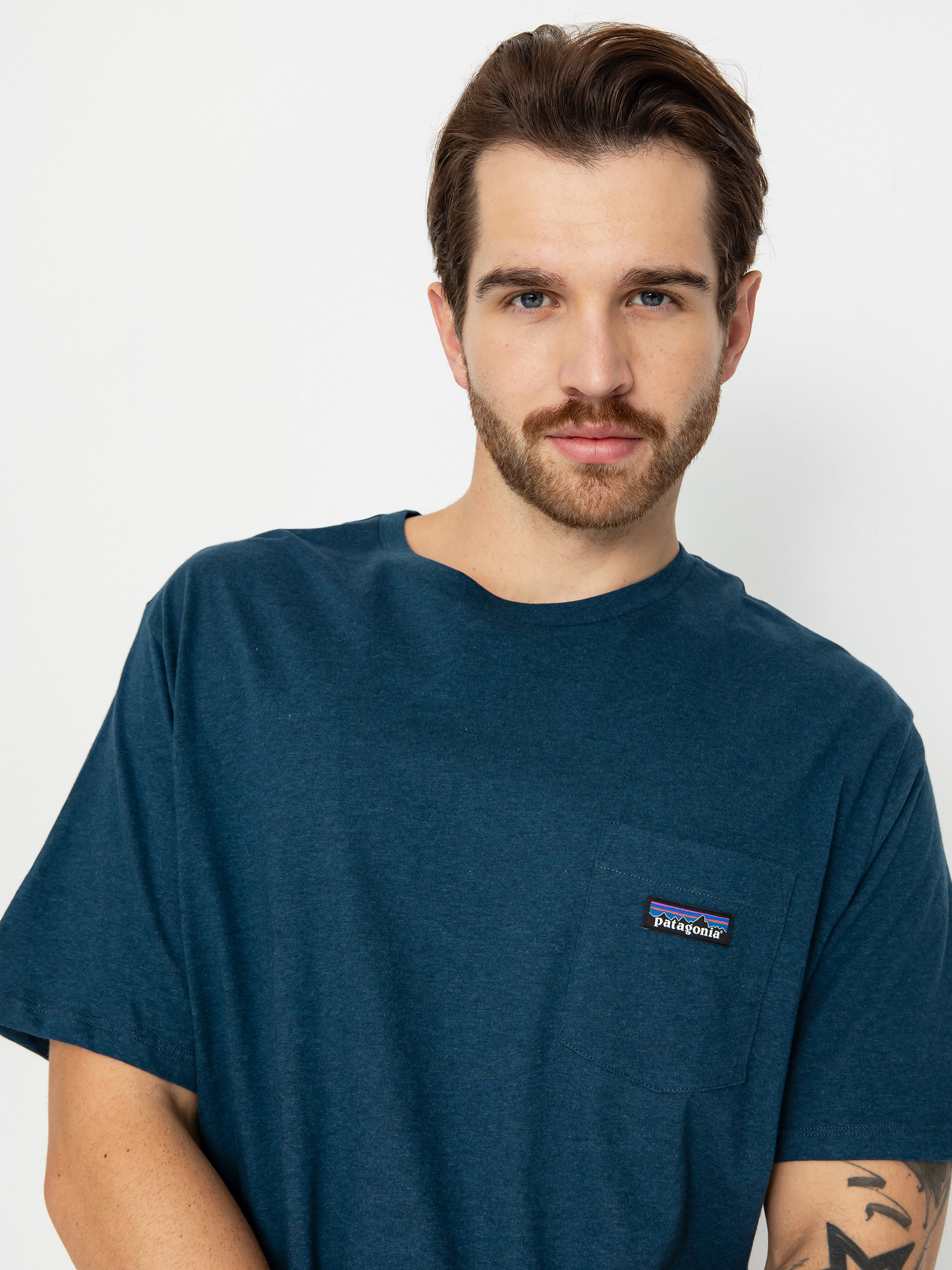 Patagonia T-Shirt Daily Pocket (tidepool blue)