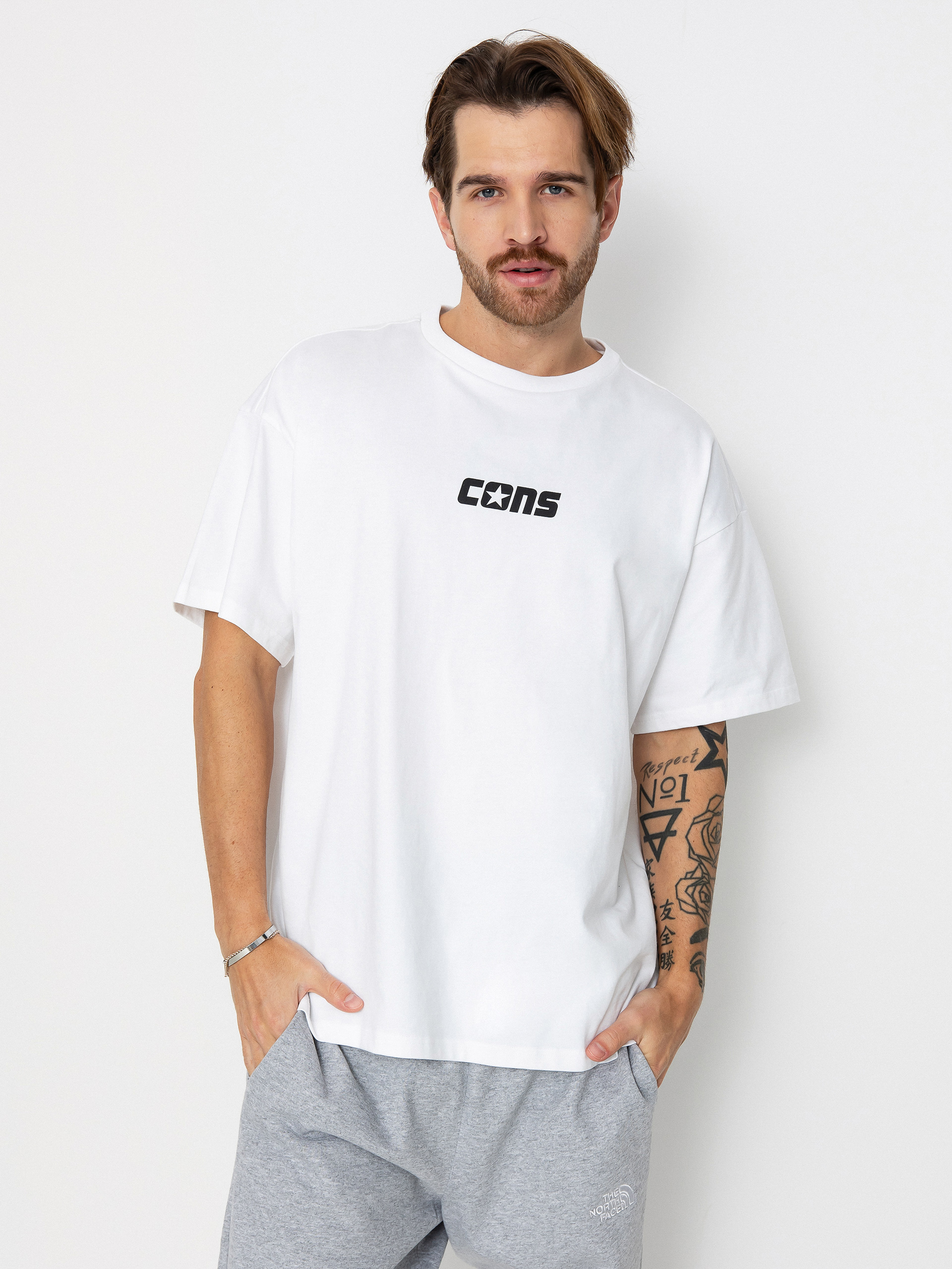 Converse T-Shirt One Star (optical white)