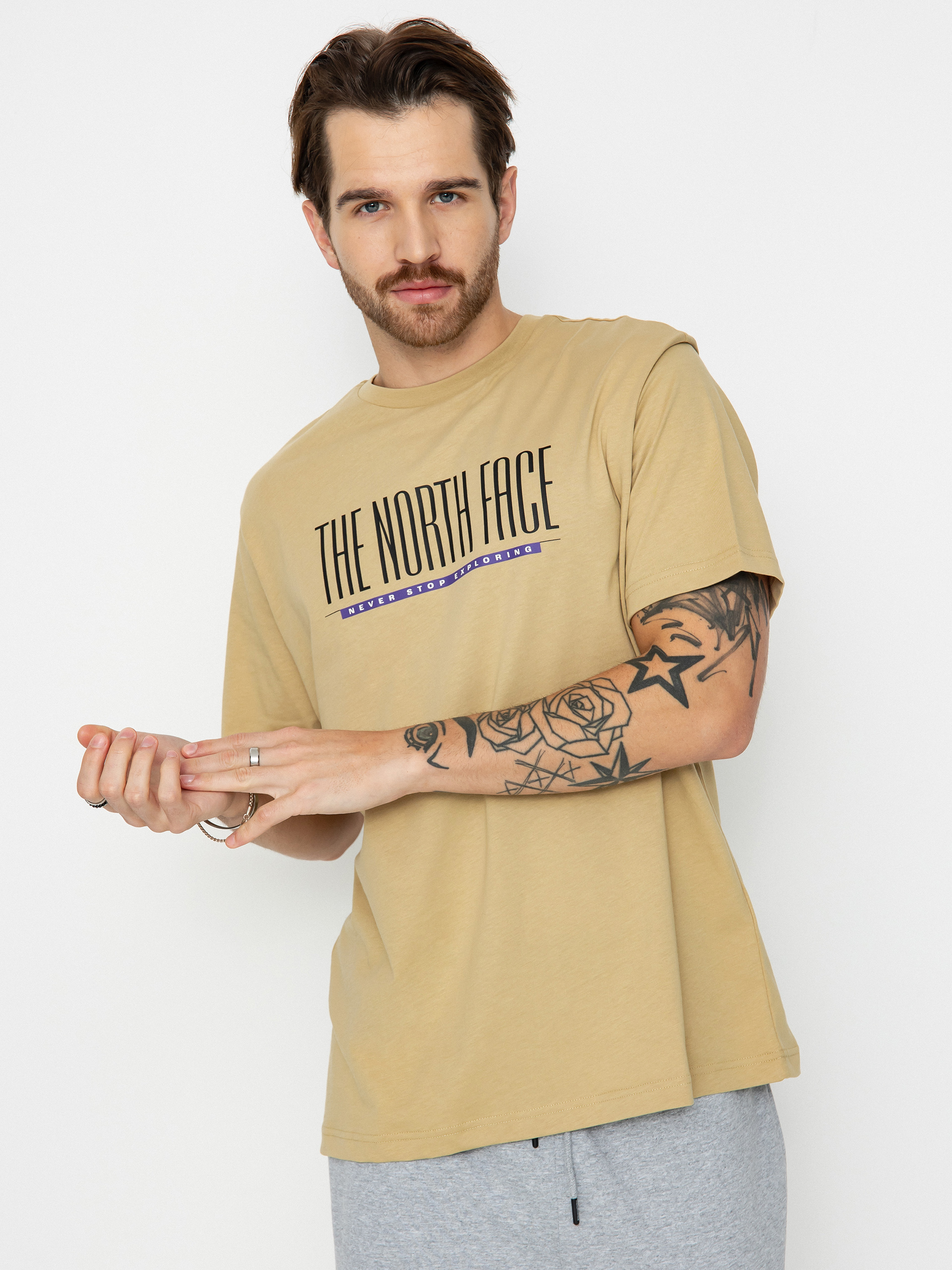 The North Face Tnf Est 1966 T-Shirt - beige (khaki stone)