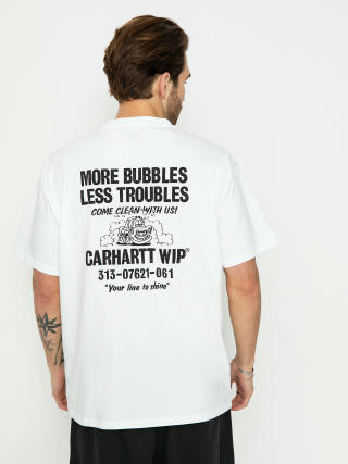 Carhartt WIP Less Troubles T-Shirt (white/black)