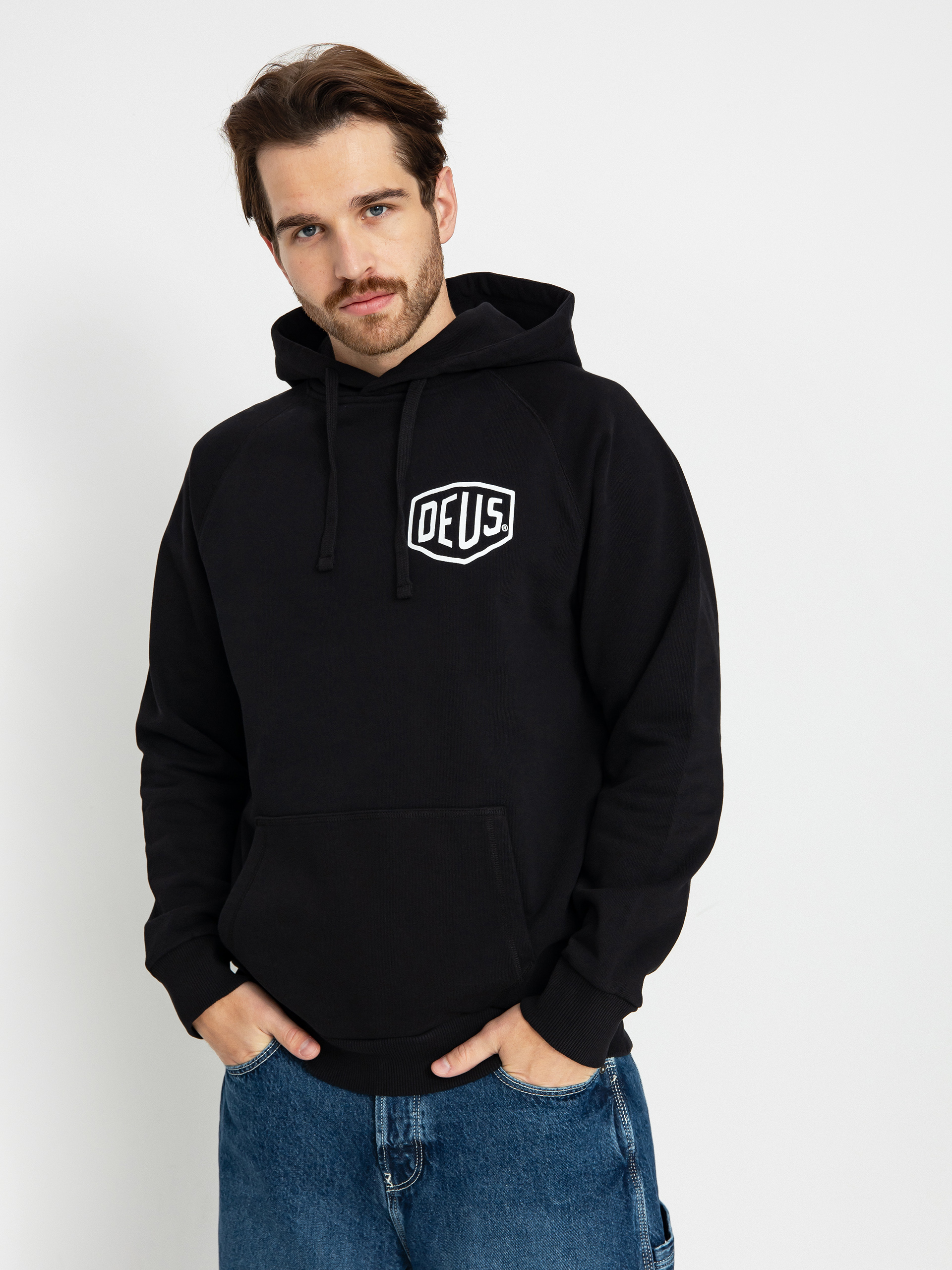 Deus Ex Machina Milano Address HD Hoodie black black