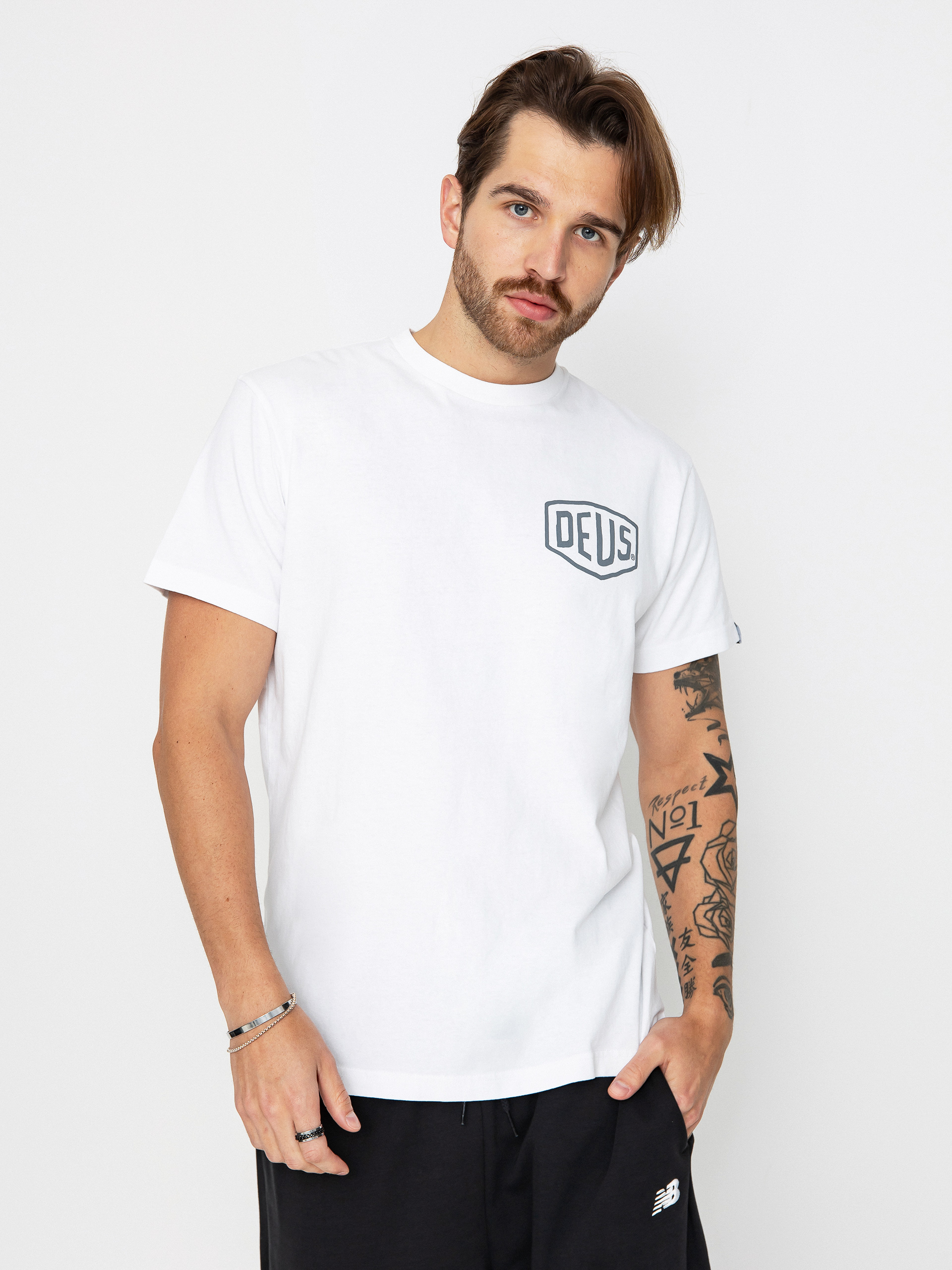 Deus Ex Machina Berlin Address T-Shirt (white)