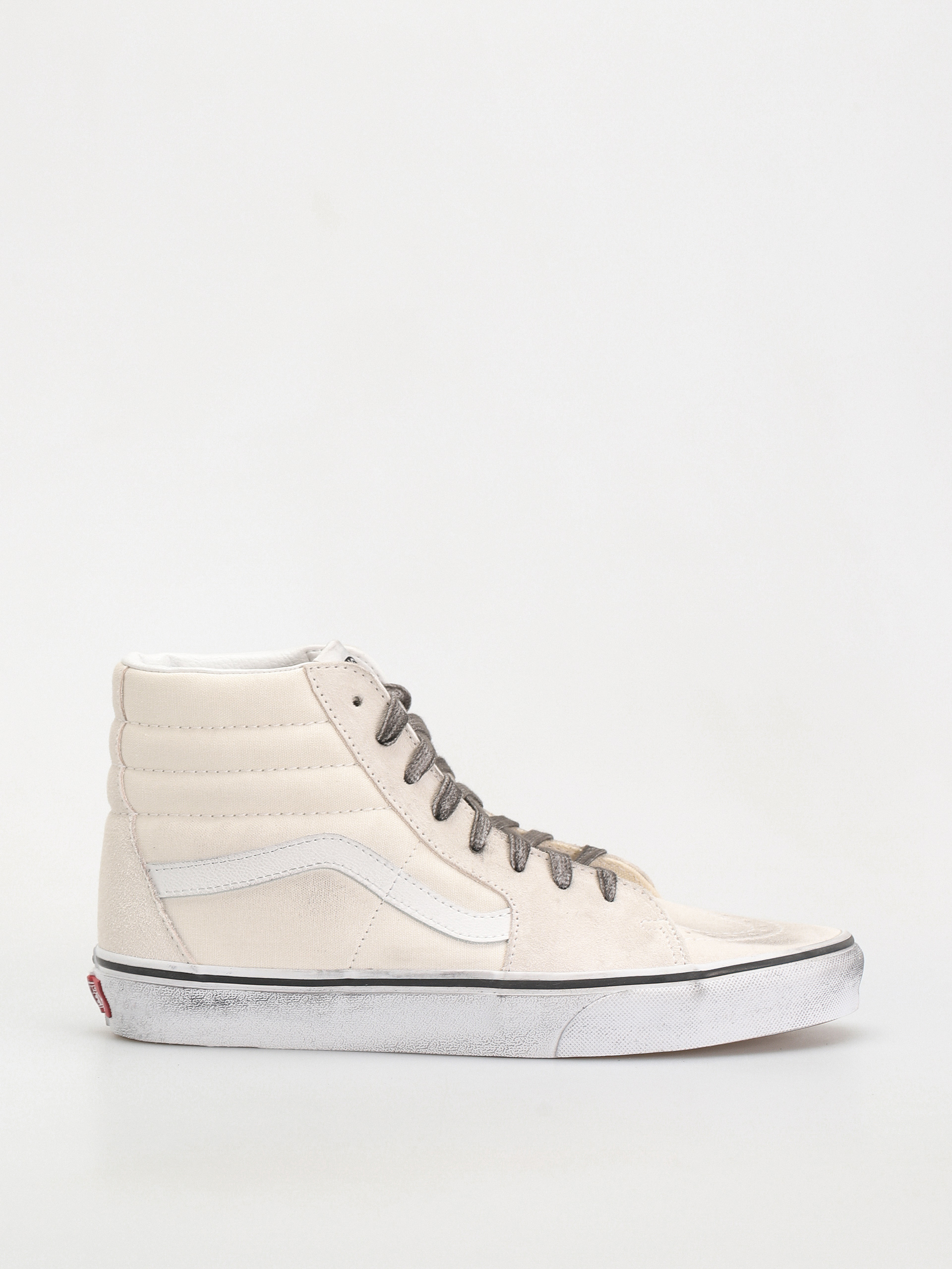 Vans Sk8 Hi Shoes beige (stressed white/white)