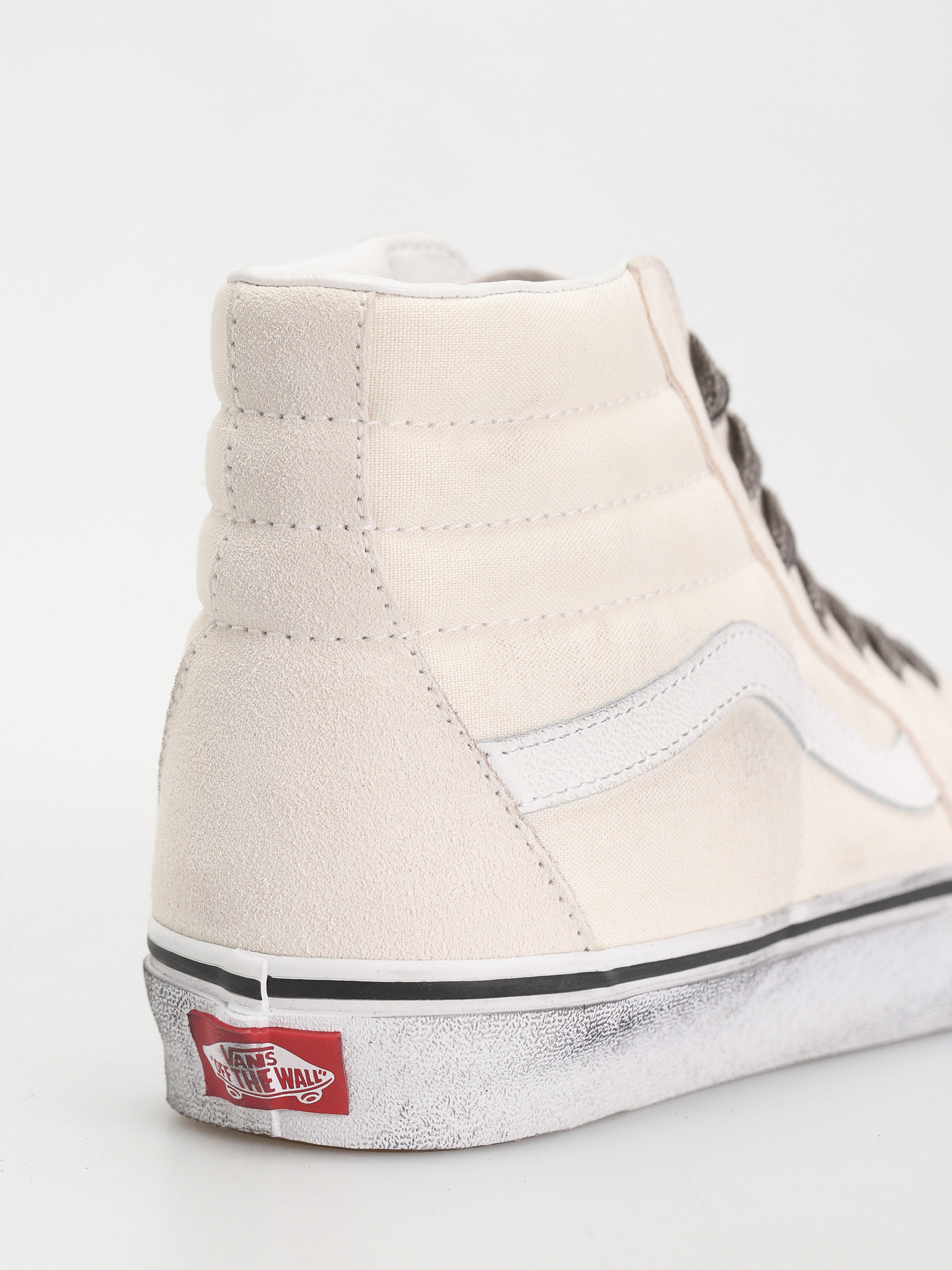 Vans Sk8 Hi Schuhe (stressed white/white)
