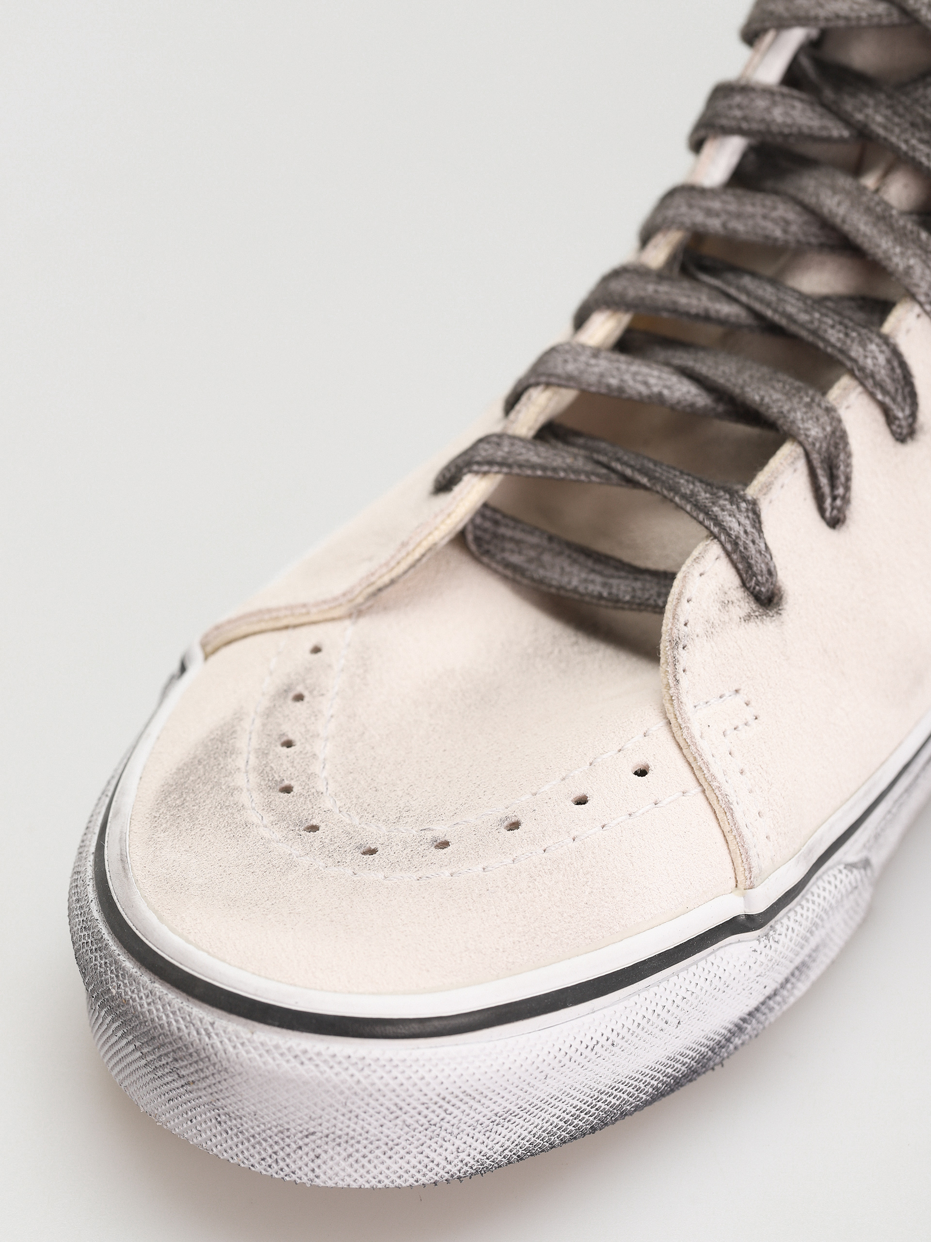 Vans Sk8 Hi Schuhe (stressed white/white)