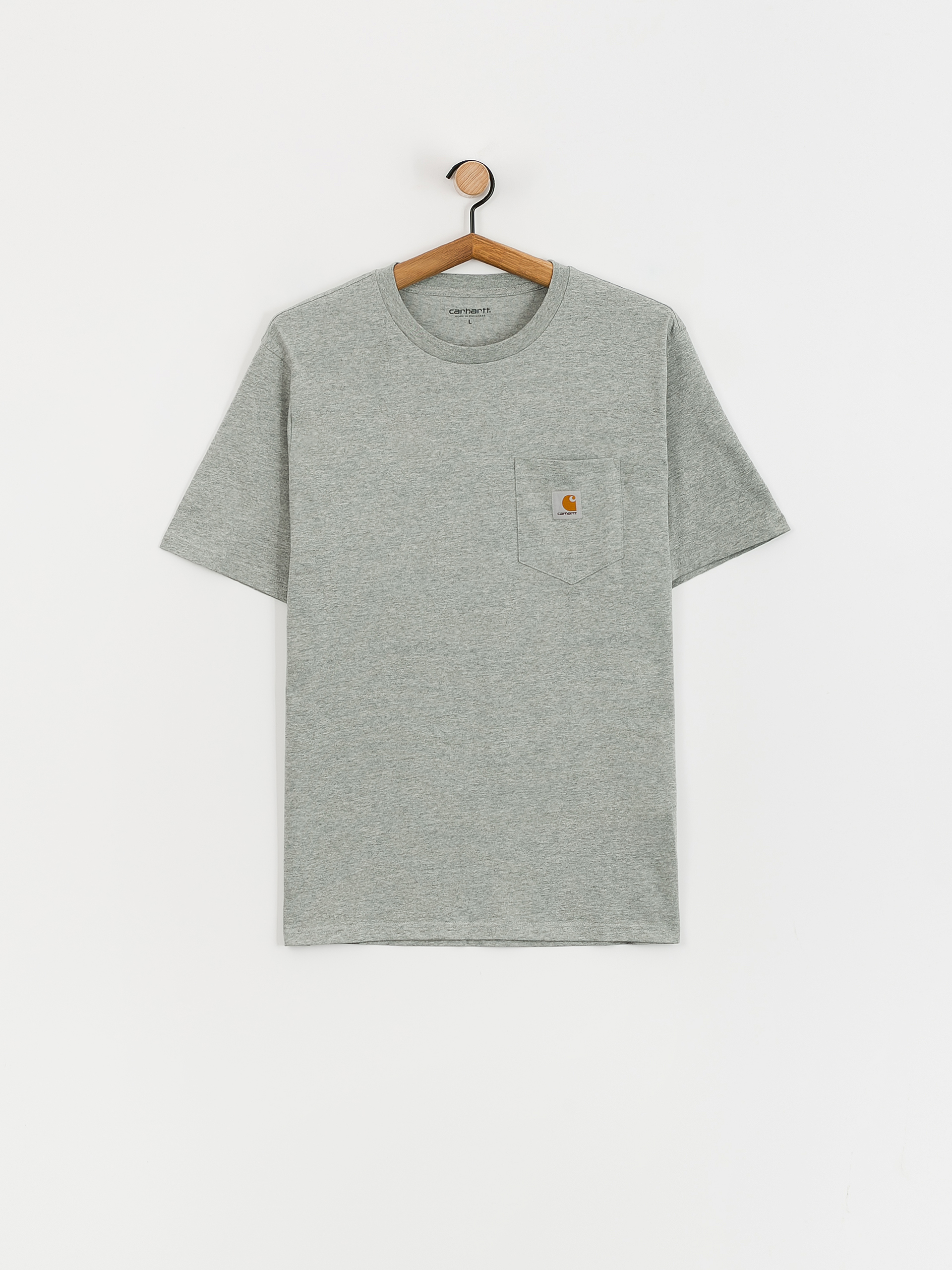 Carhartt WIP Pocket T-Shirt (grey heather)