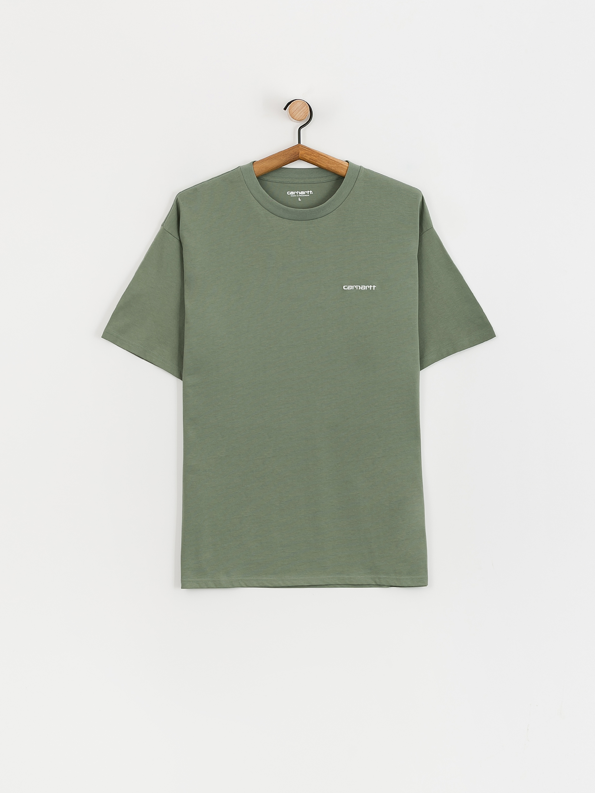 Carhartt WIP Script Embroidery T-Shirt (park/white)