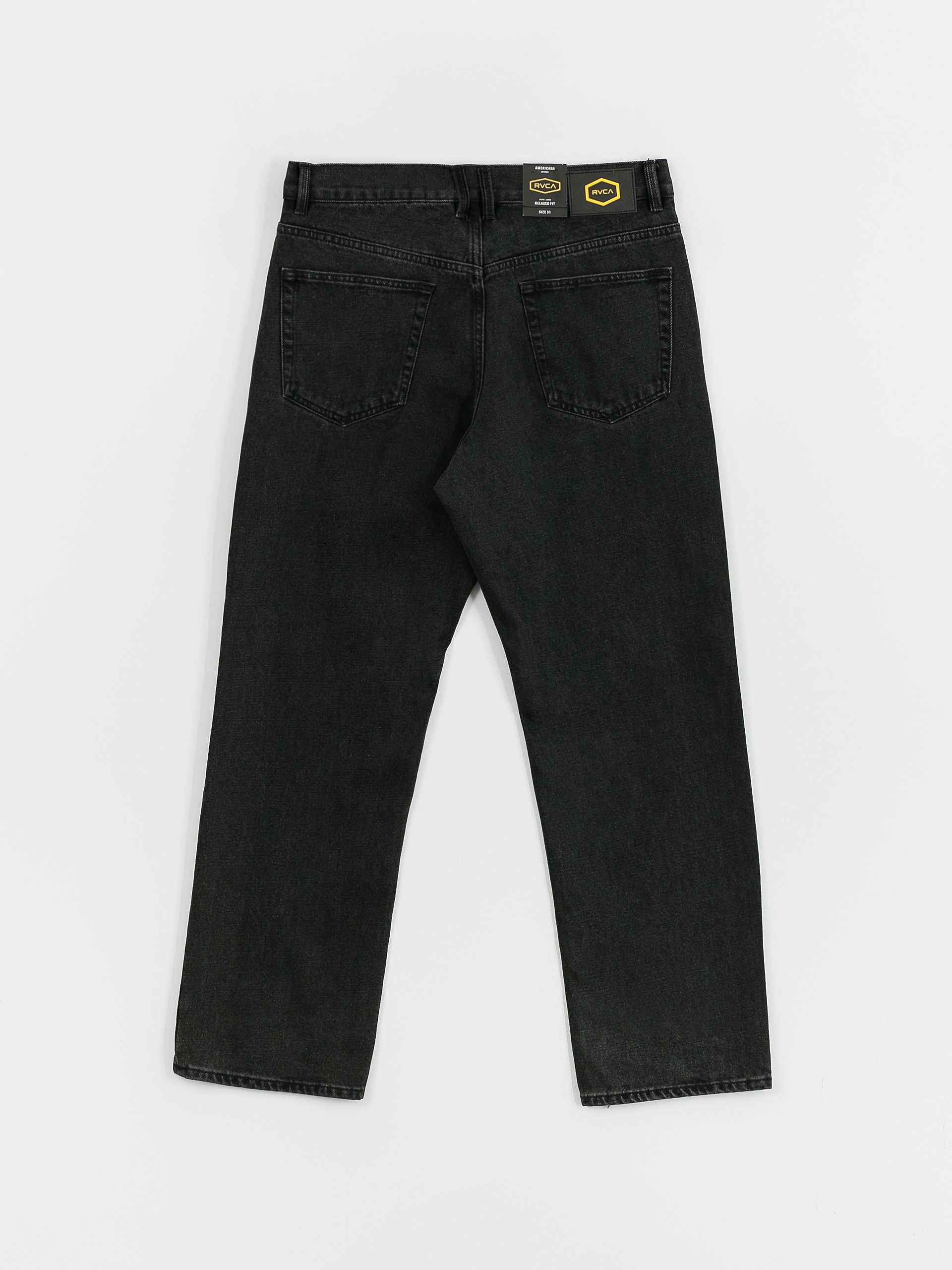 RVCA Americana Dayshift Denim Pants (black rinse)