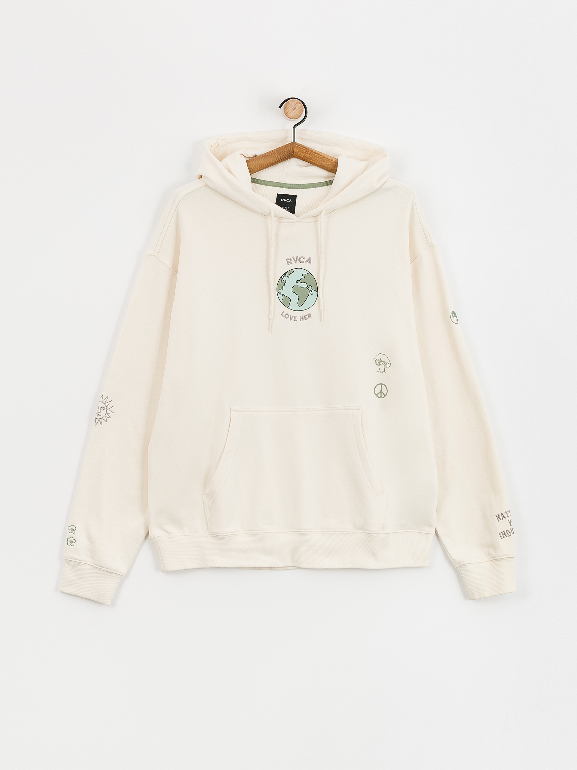 RVCA Love Her HD Hoodie (salt)