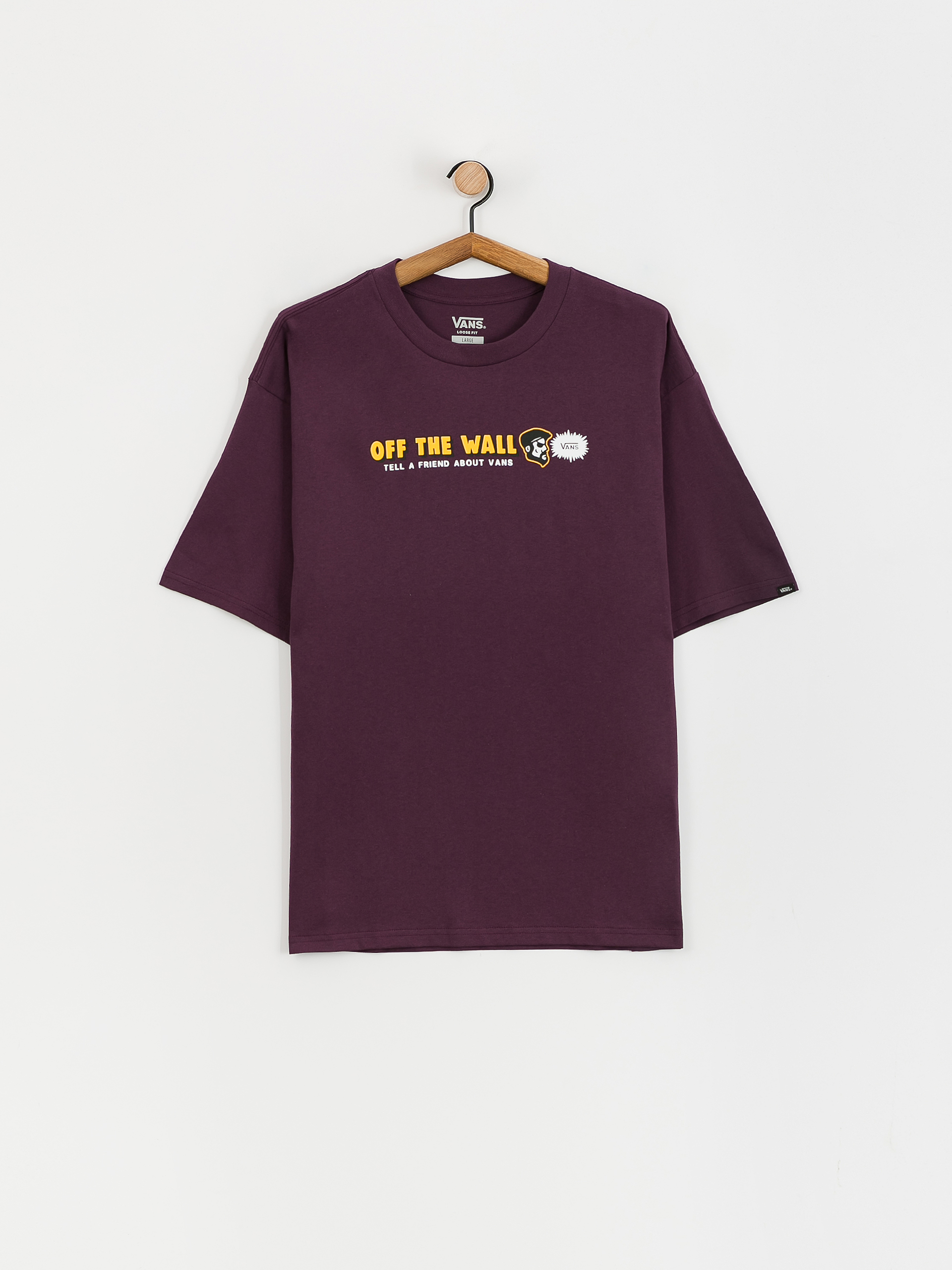 Vans Factory Loose T-Shirt (blackberry wine)