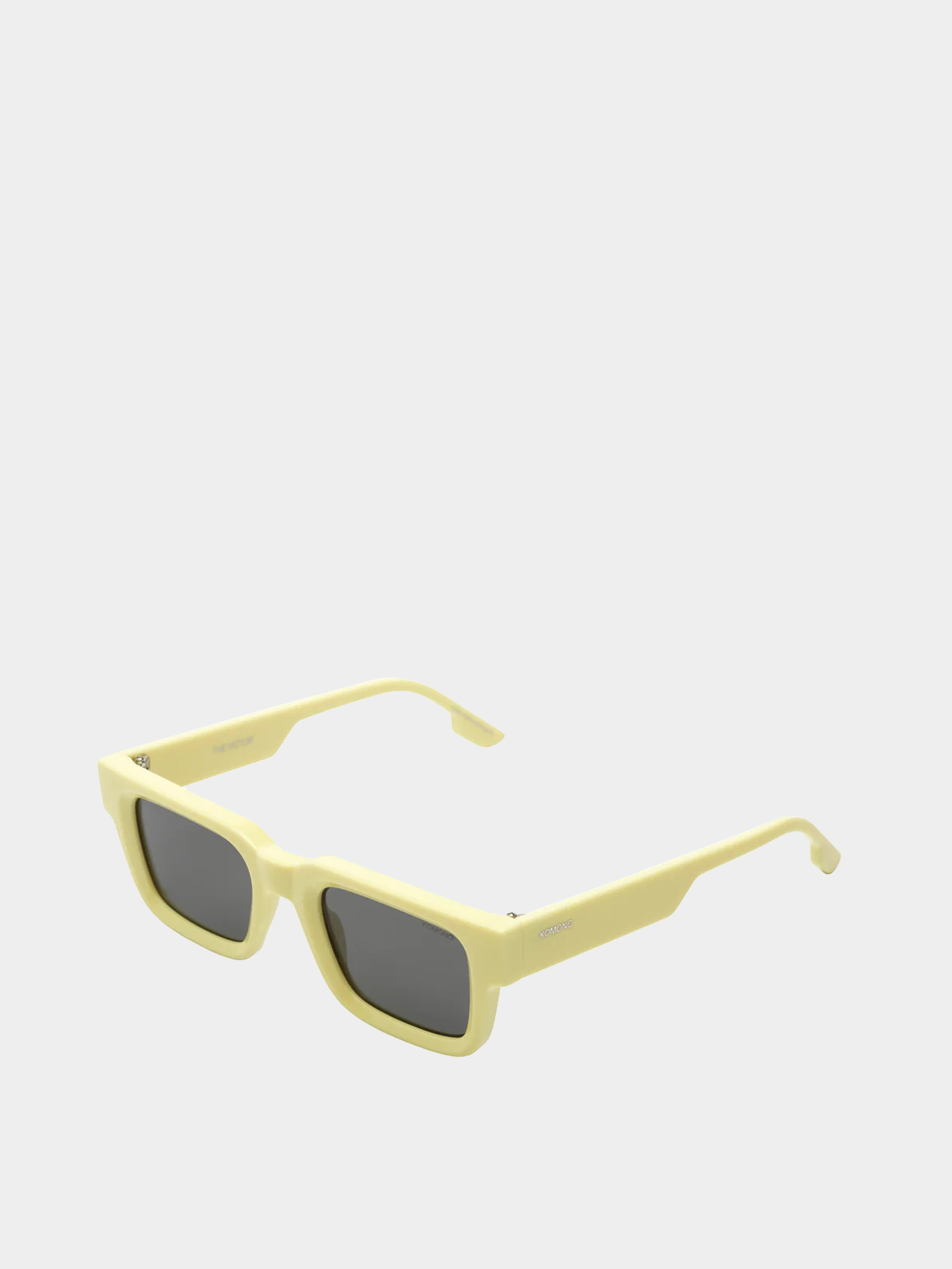 KOMONO Avery Occhiali Da Sole Unisex, Montatura Quadrata, Lenti In Policarbonato Antigraffio, Protezione UV400, 143mm X 49mm