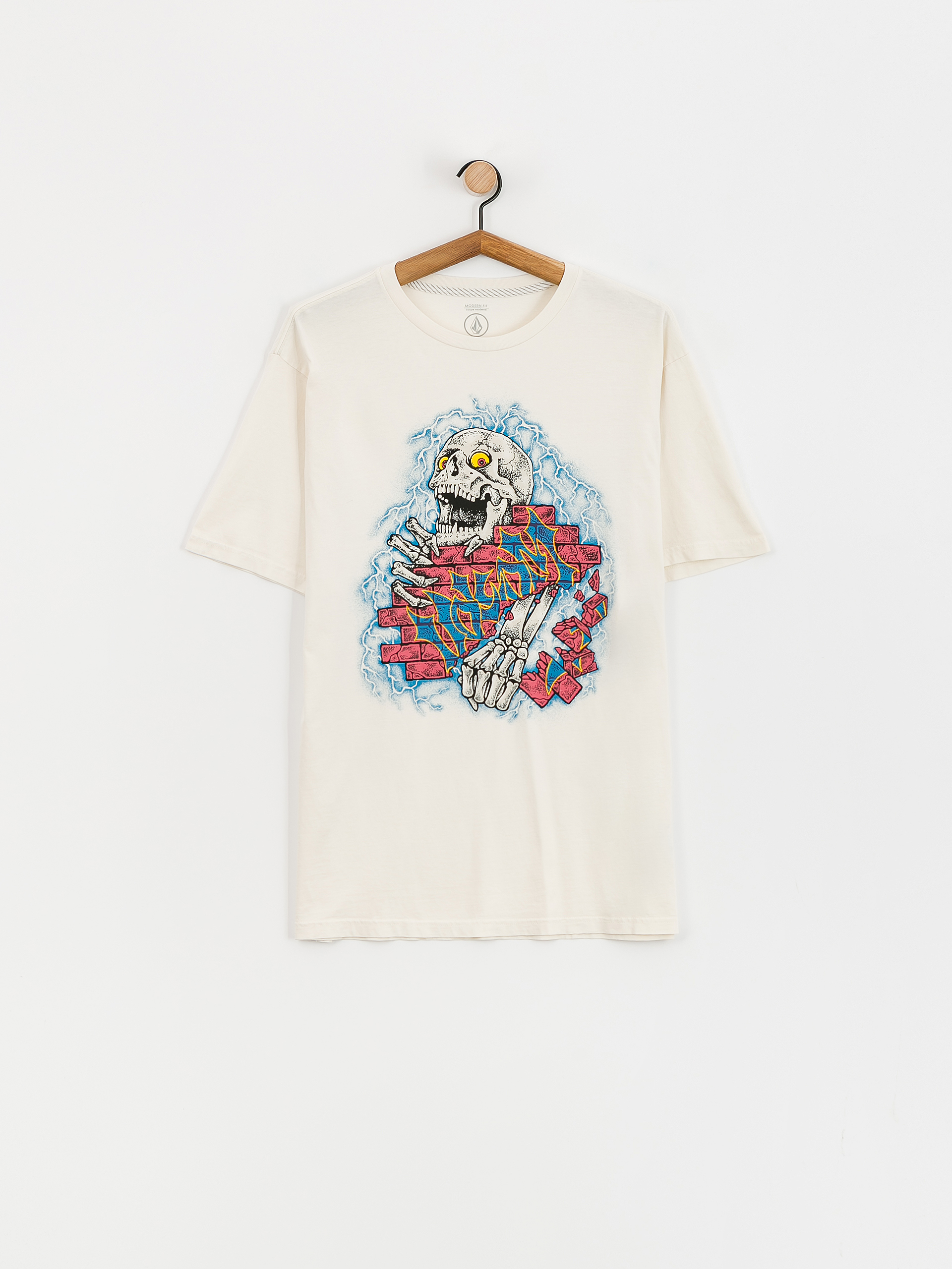 Volcom Wall Puncher T-Shirt (off white)