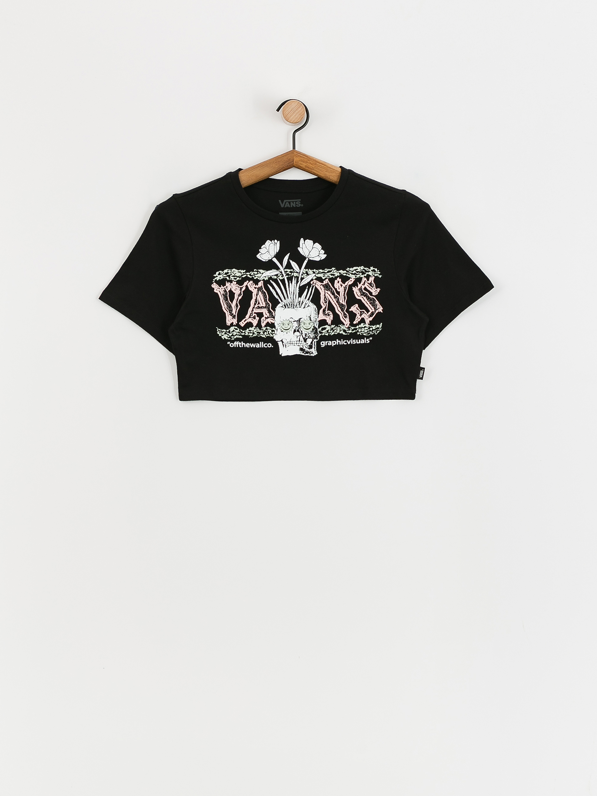 Vans Growing Ideas Crew Crop II Wmn T-Shirt (black)