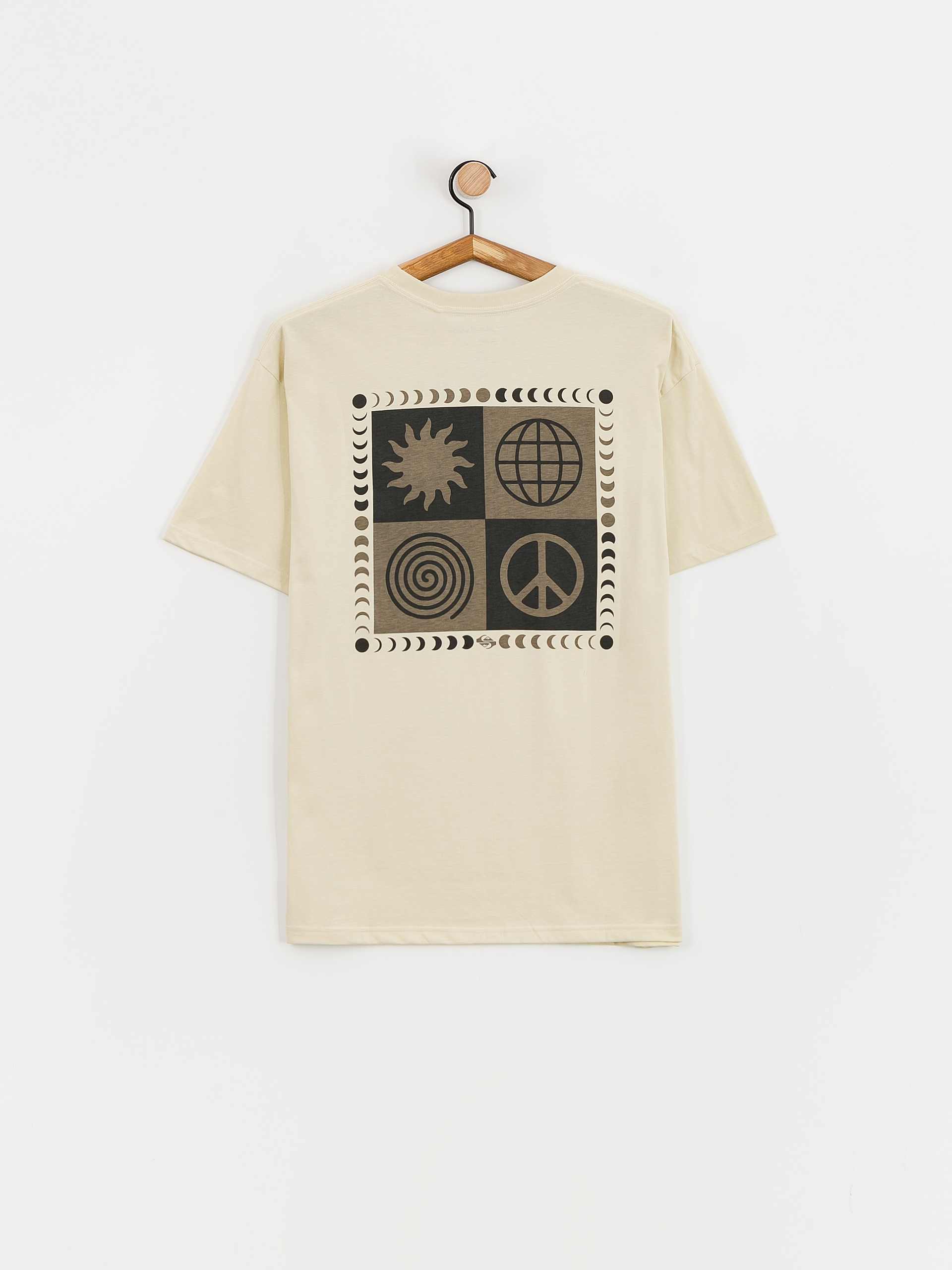 Quiksilver Peace Phase Tee T-Shirt (oyster white)