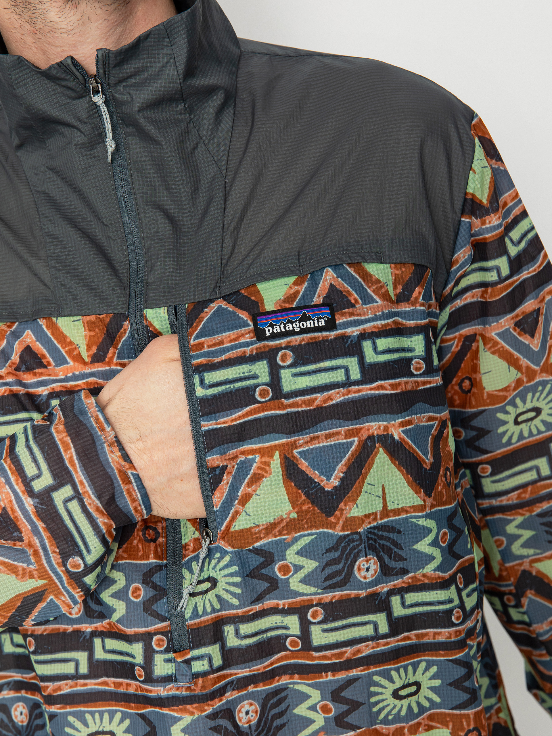 Patagonia Houdini Stash Jacket (high hopes geo forge grey)