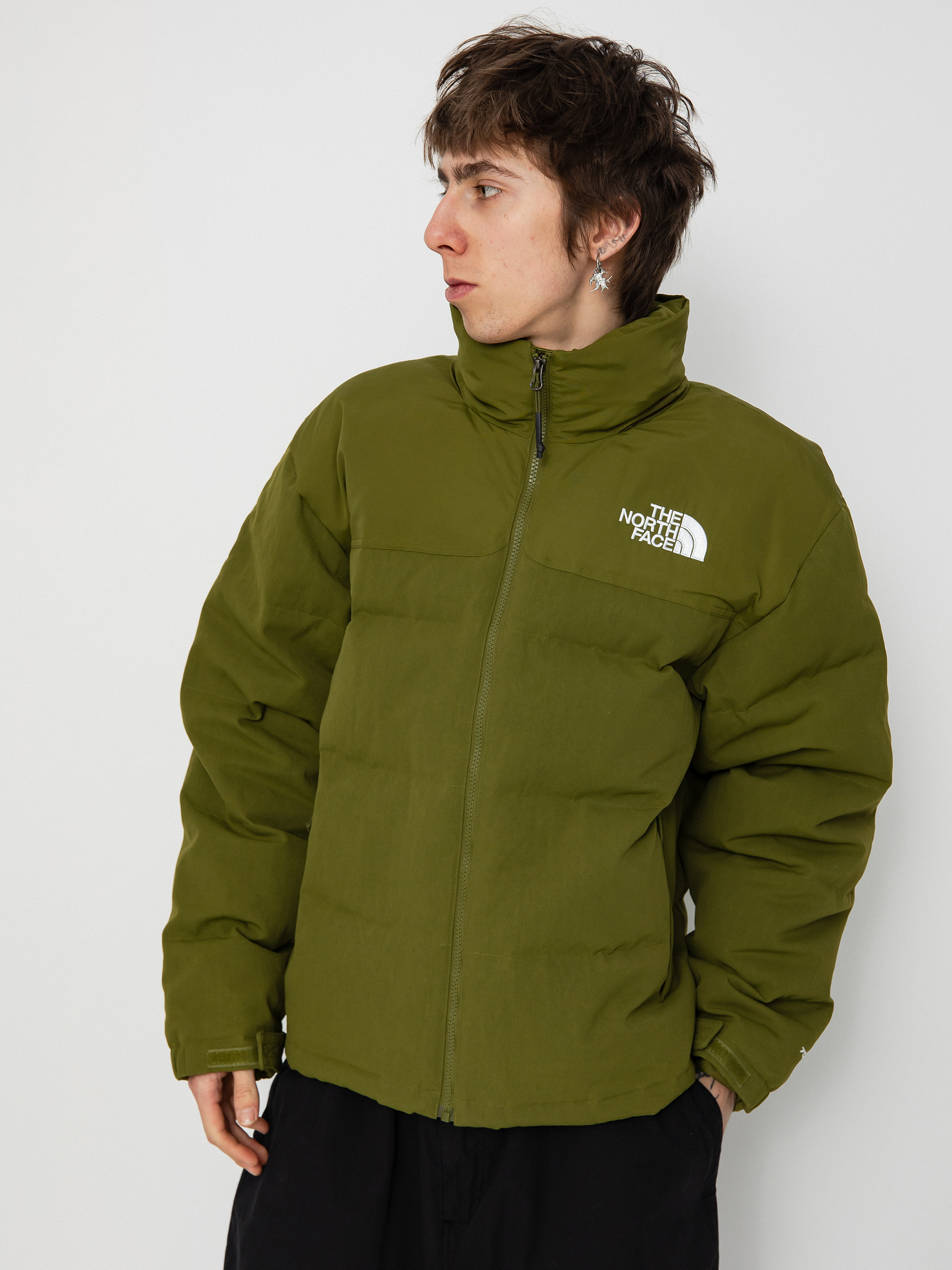The North Face 92 Ripstop Nuptse Jacke Grün (forest olive)