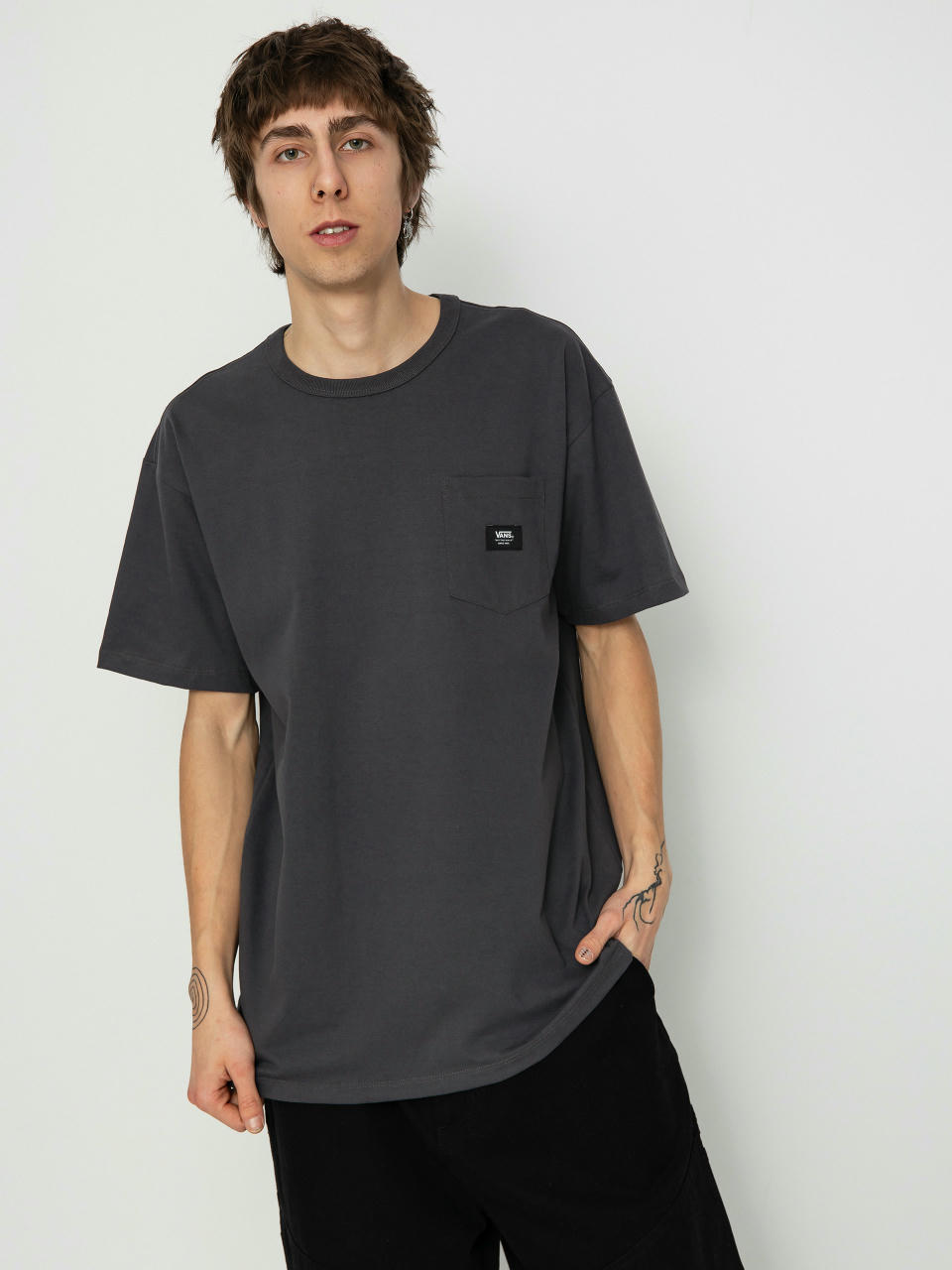 Vans Off The Wall II Pocket T-Shirt (asphalt)