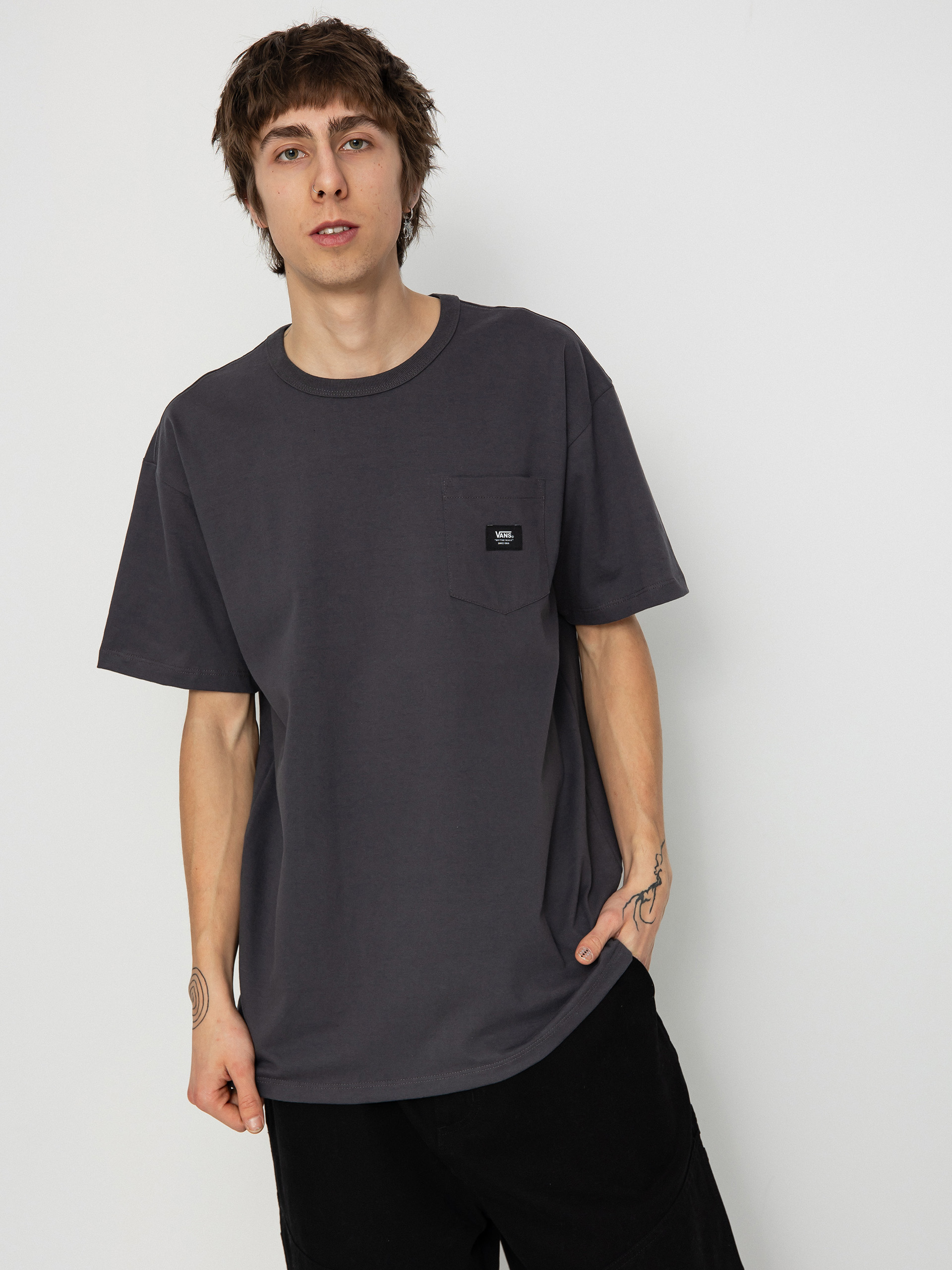 Vans Off The Wall II Pocket T-Shirt (asphalt)