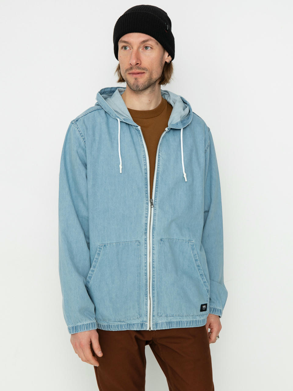 Vans Hoodie Ashford Denim FZ (stone wash)