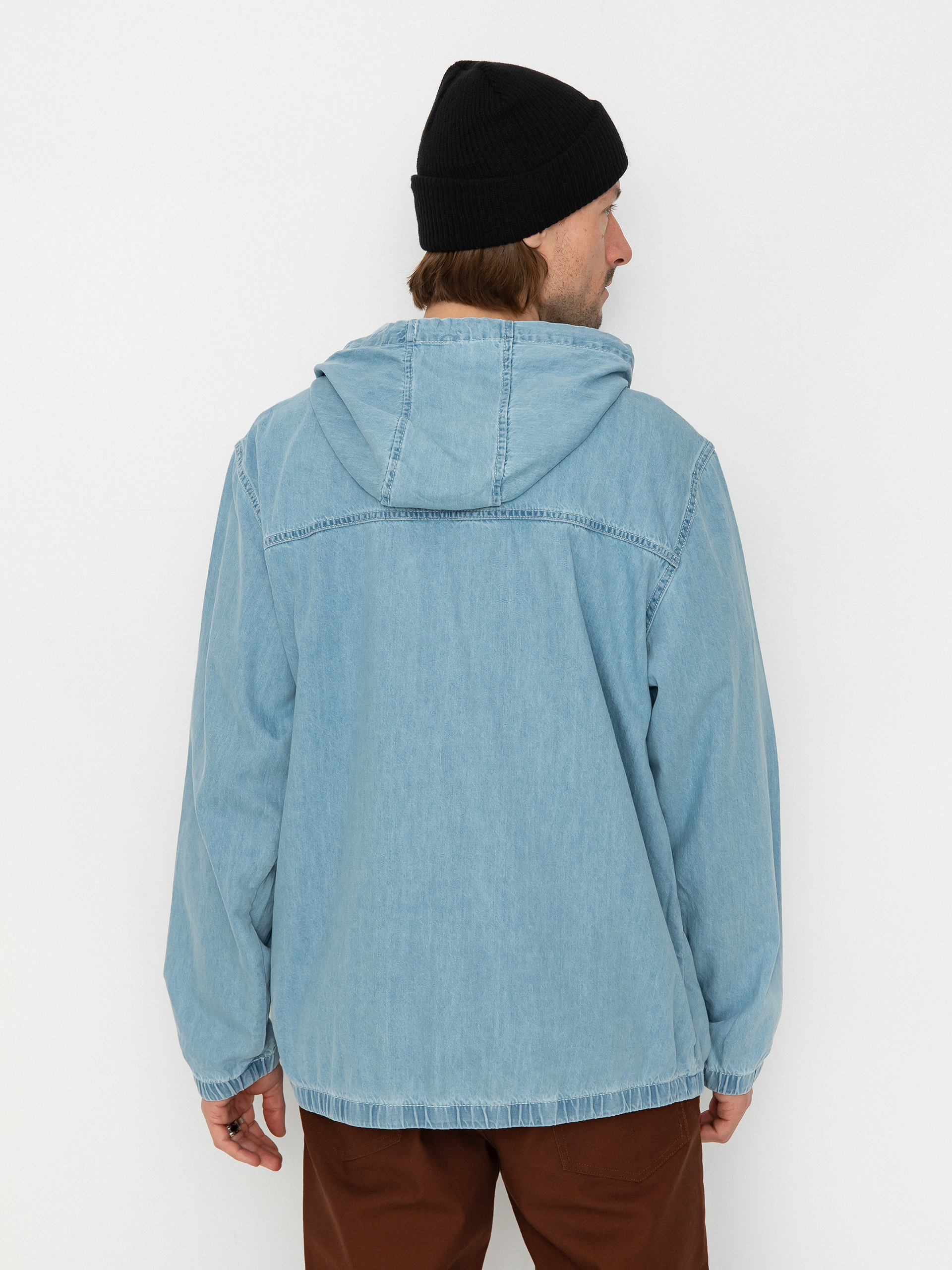 Vans Hoodie Ashford Denim FZ - blue (stone wash)