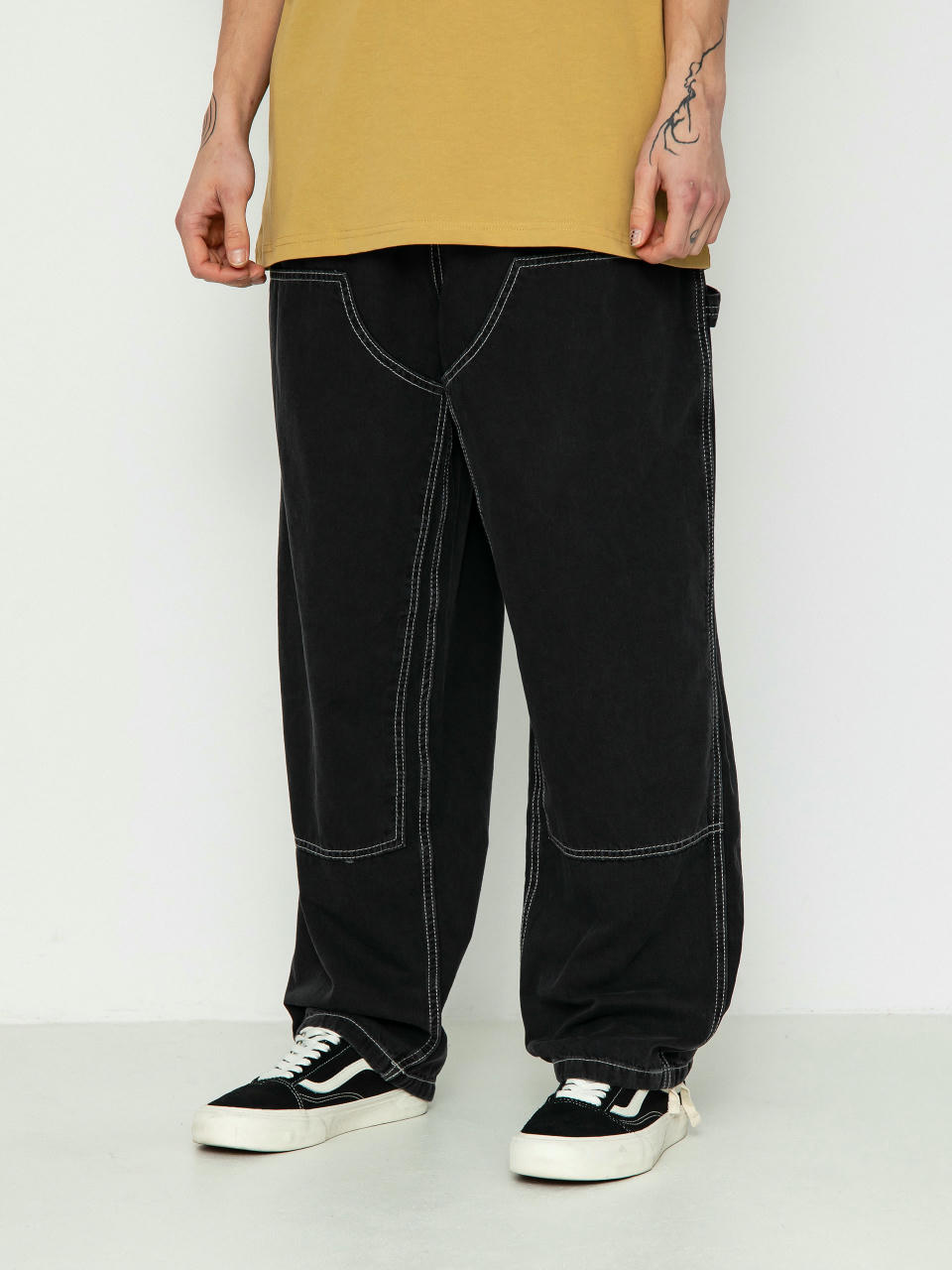 Vans Pants Range Baggy Tapered Carpenter Ewaist (pavement)