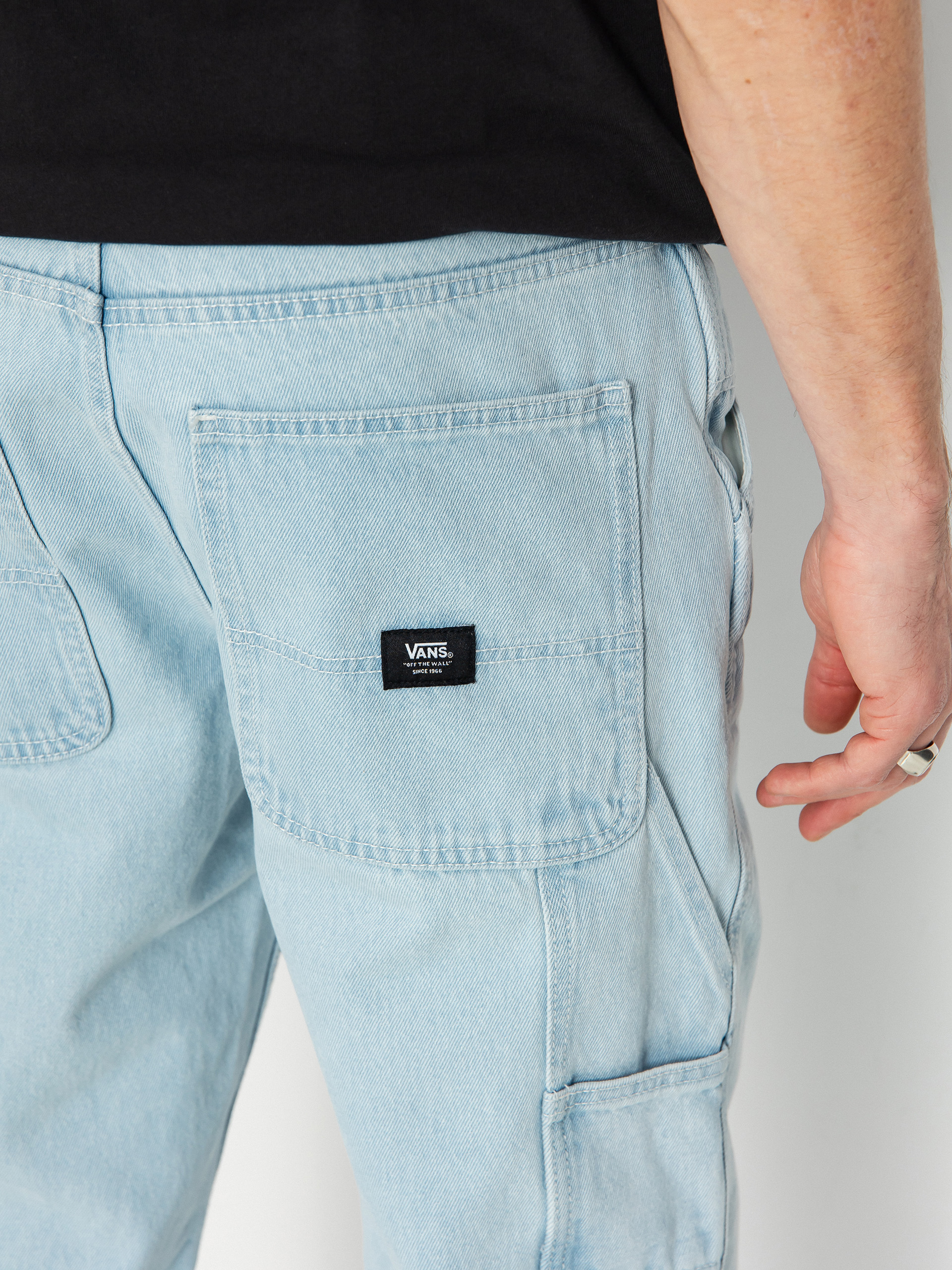 Vans Drill Chore Relaxed Carpenter Denim Pants (blue ice)