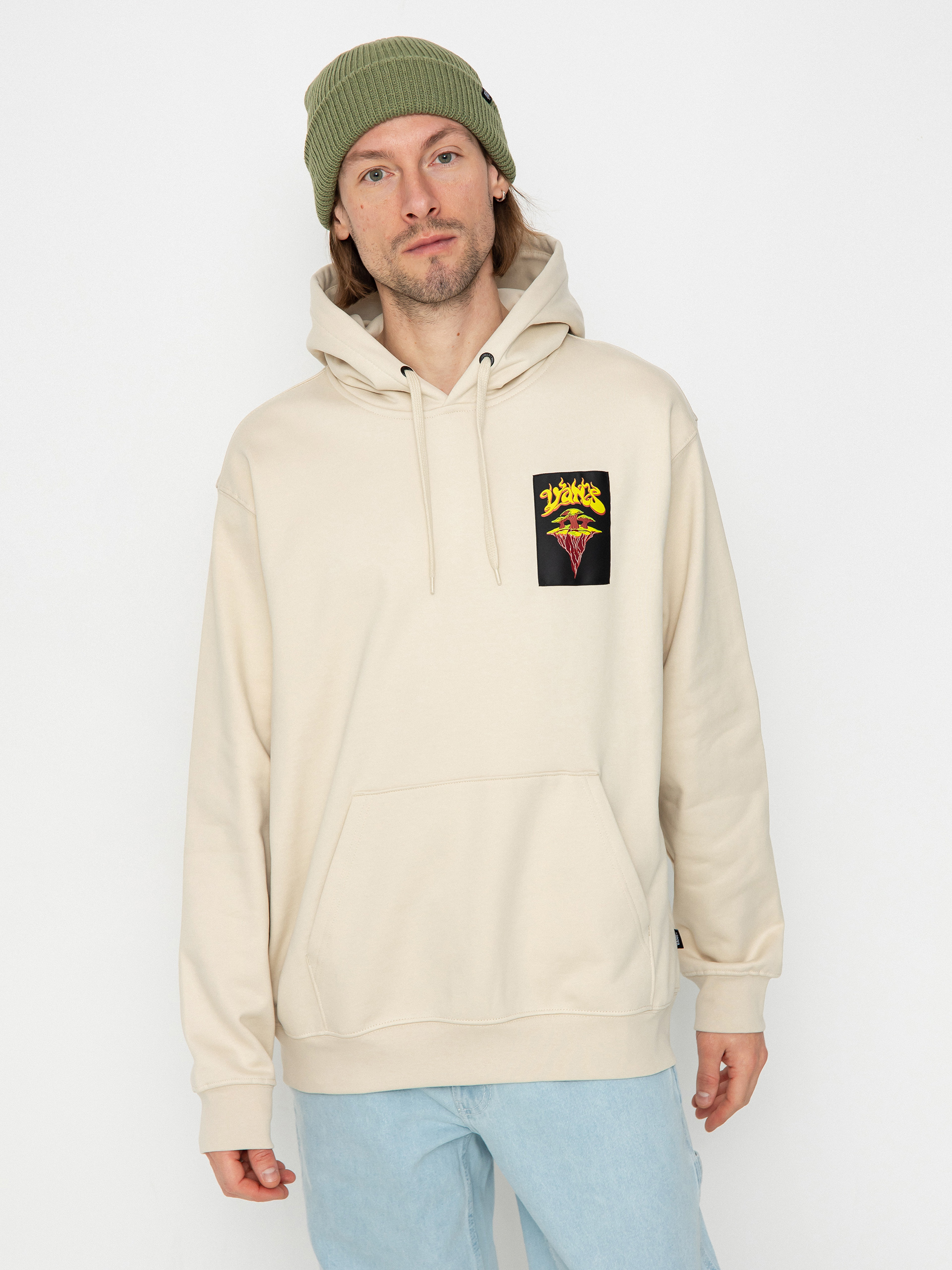 Vans Hoodie Meteor Mushroom Loose HD (oatmeal)