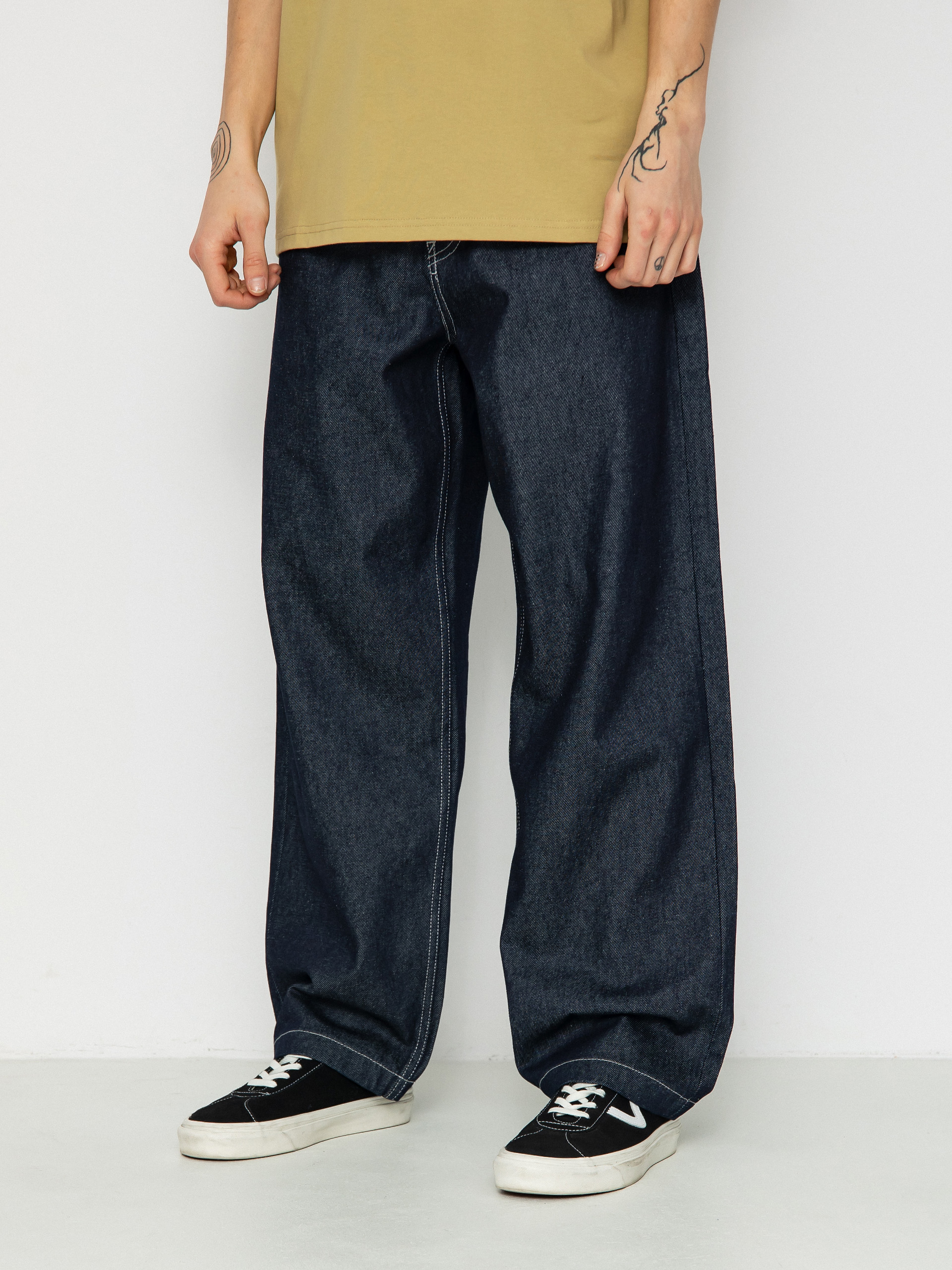 DC Baggy Denim Pants black (raw indigo)