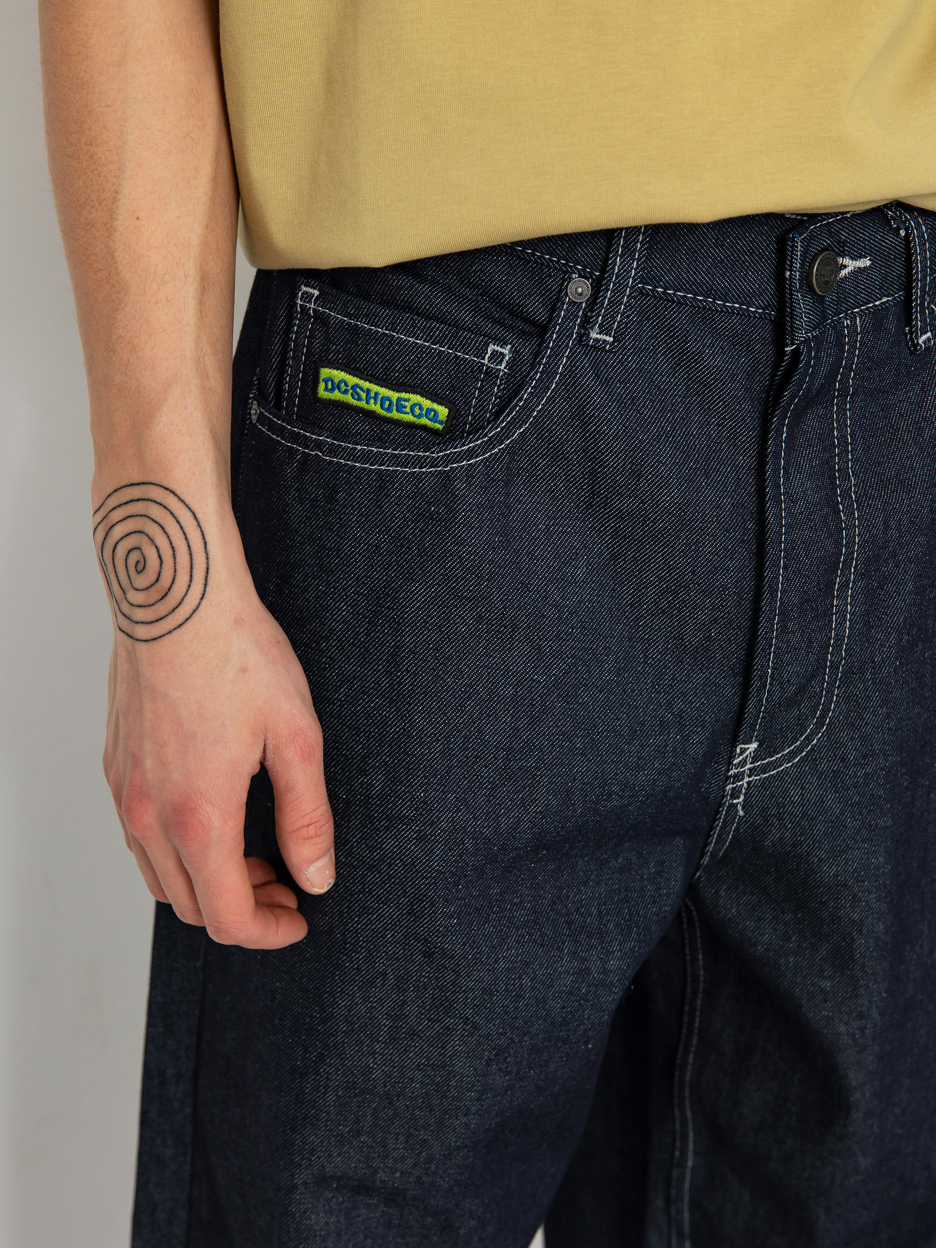 DC Baggy Denim Hose (raw indigo)