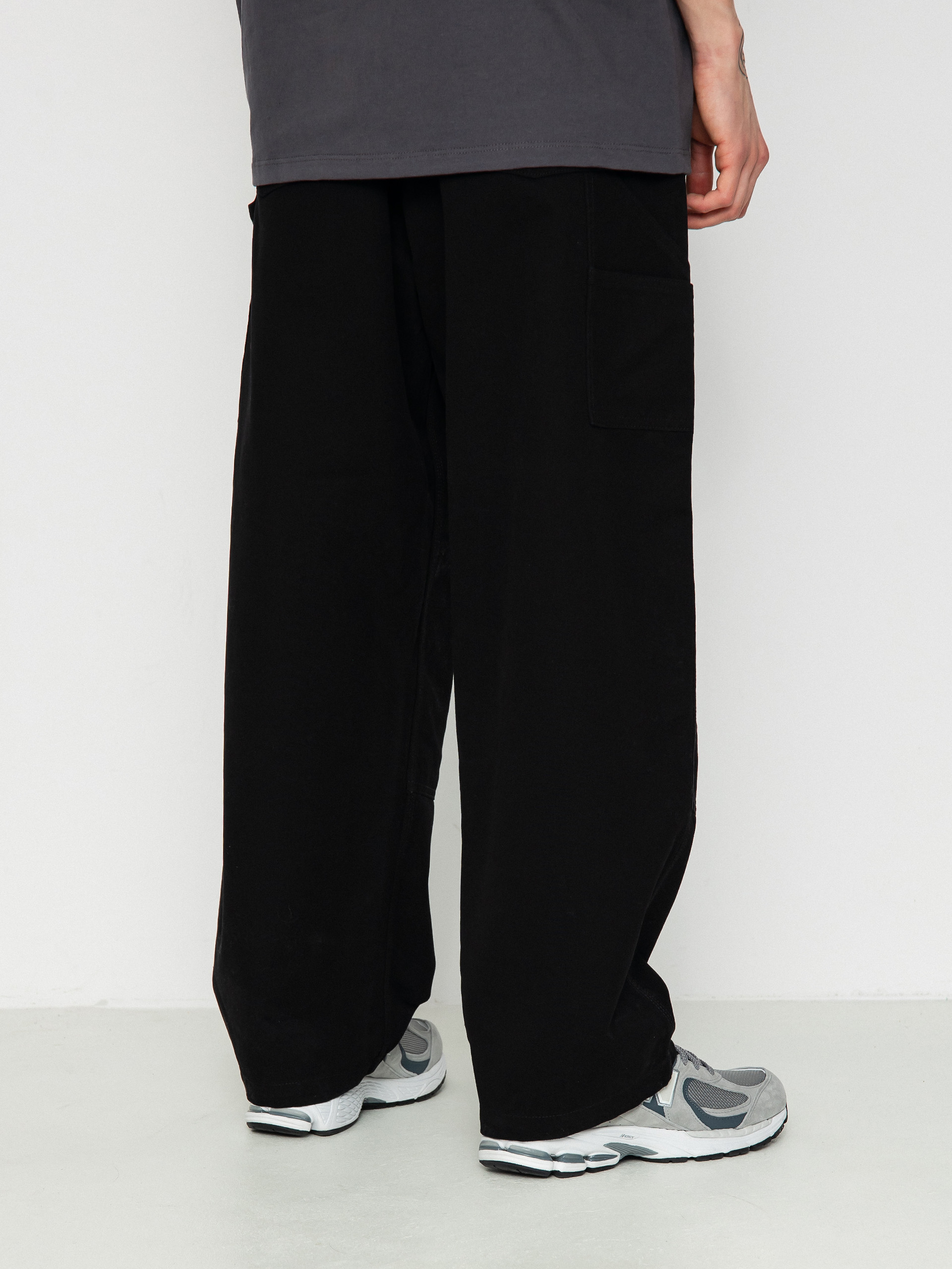Shop Carhartt WIP Wide Panel Pant Marshall Pants (black