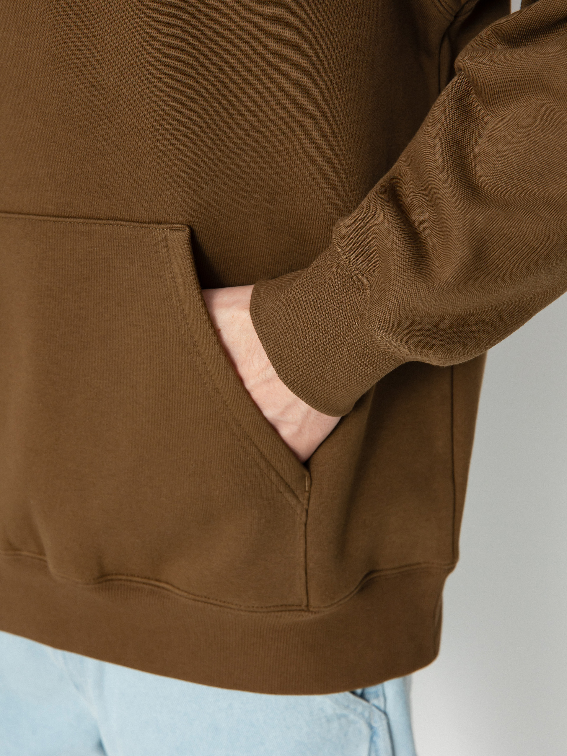 Carhartt WIP Rocky Script HD Hoodie - brown (lumber)